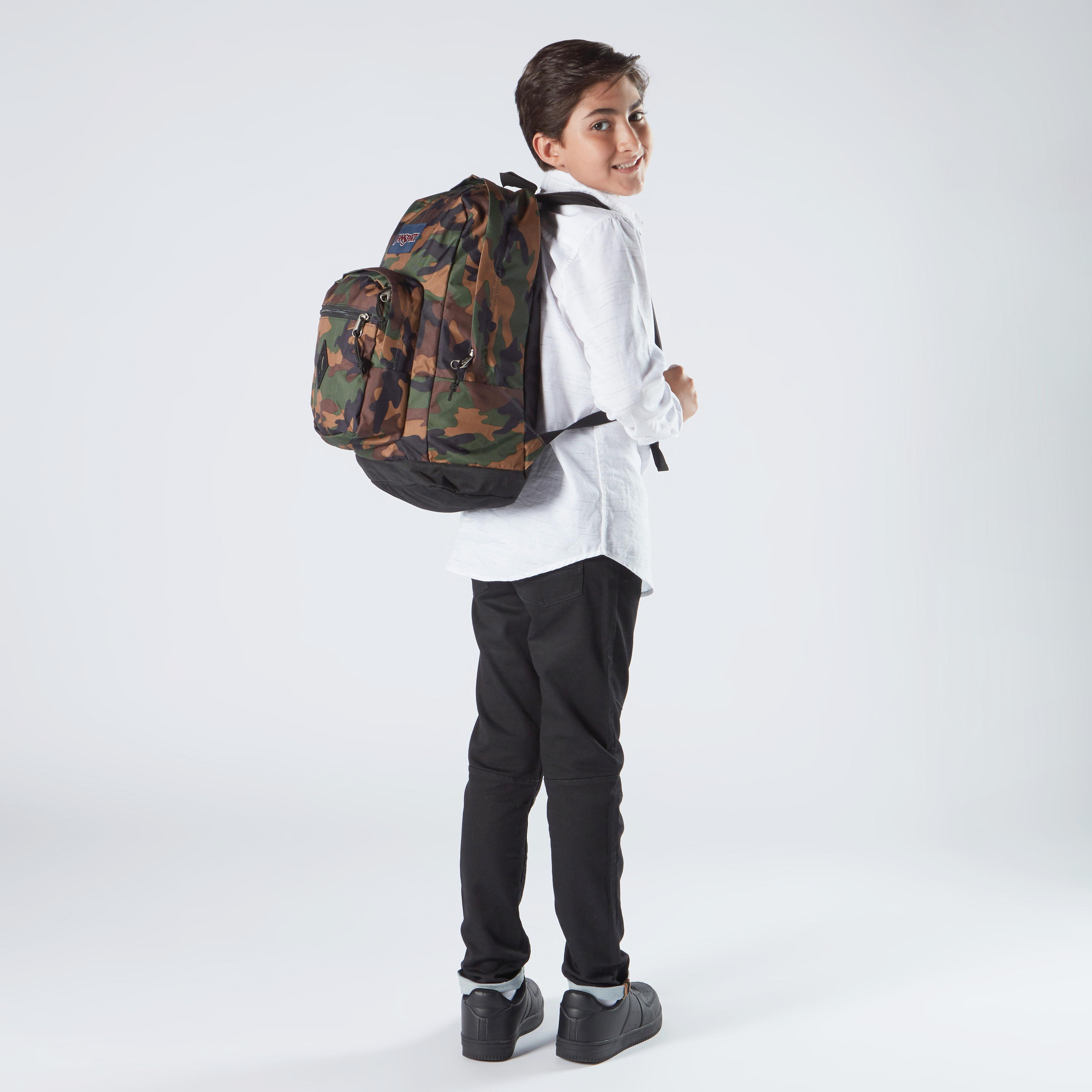 Jansport Printed Backpack with Laptop Sleeve 46x33x21 cms