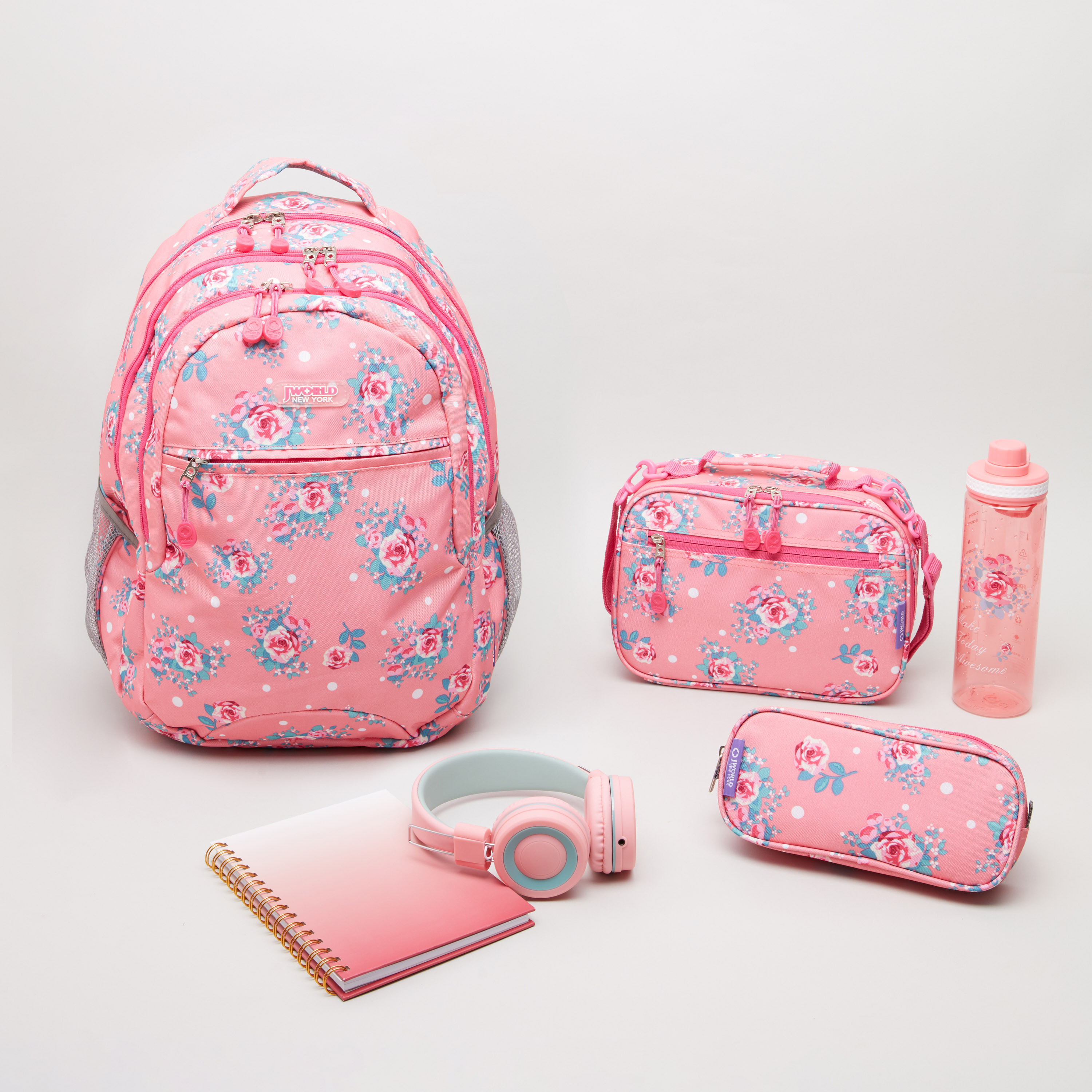 Pink girly cheap backpack