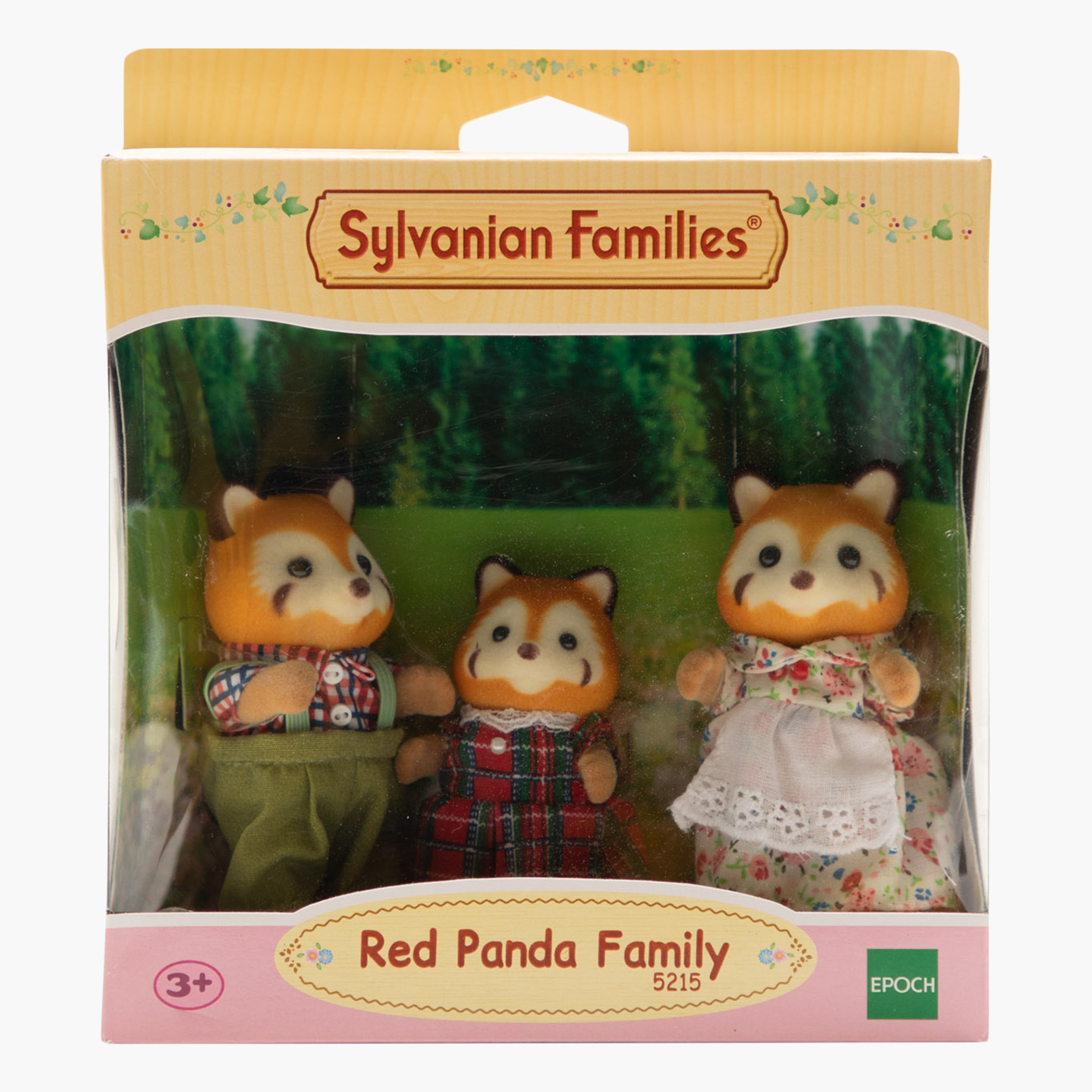 Sylvanian families red panda 2024 family