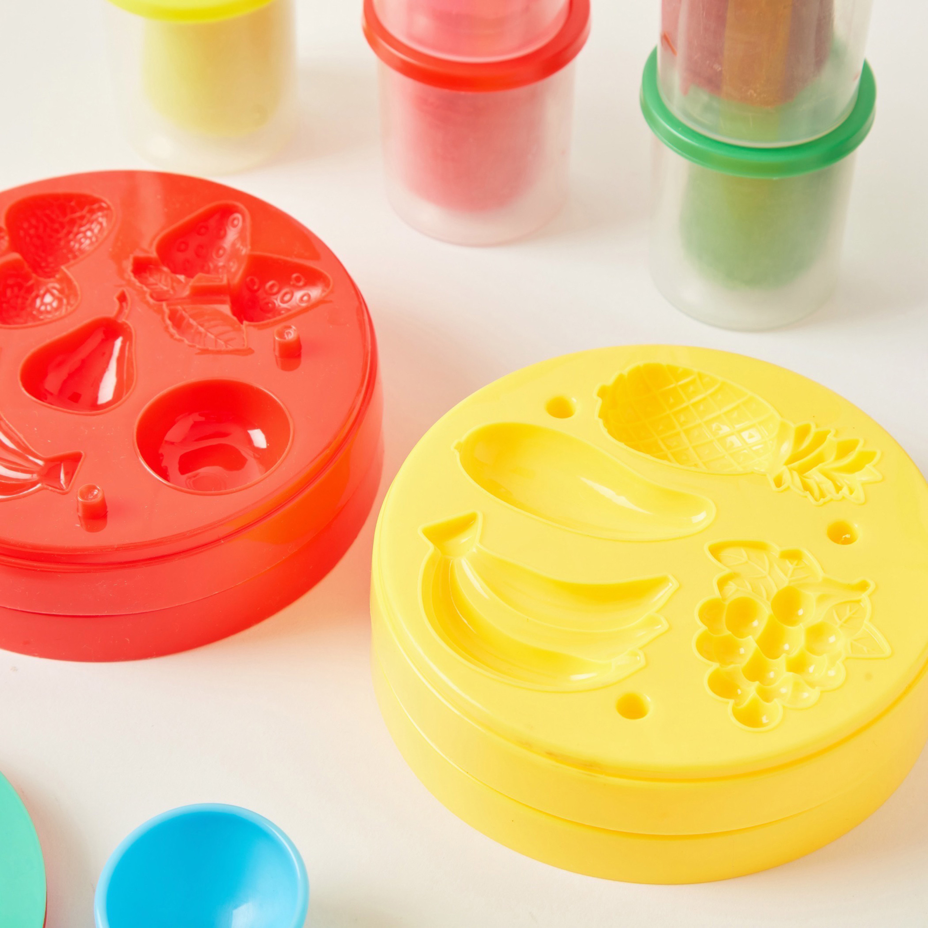 طقم عجين تشكيل ملوّن بتصميم سلسلة فواكه-toys-educational-doughtoys-image-2
