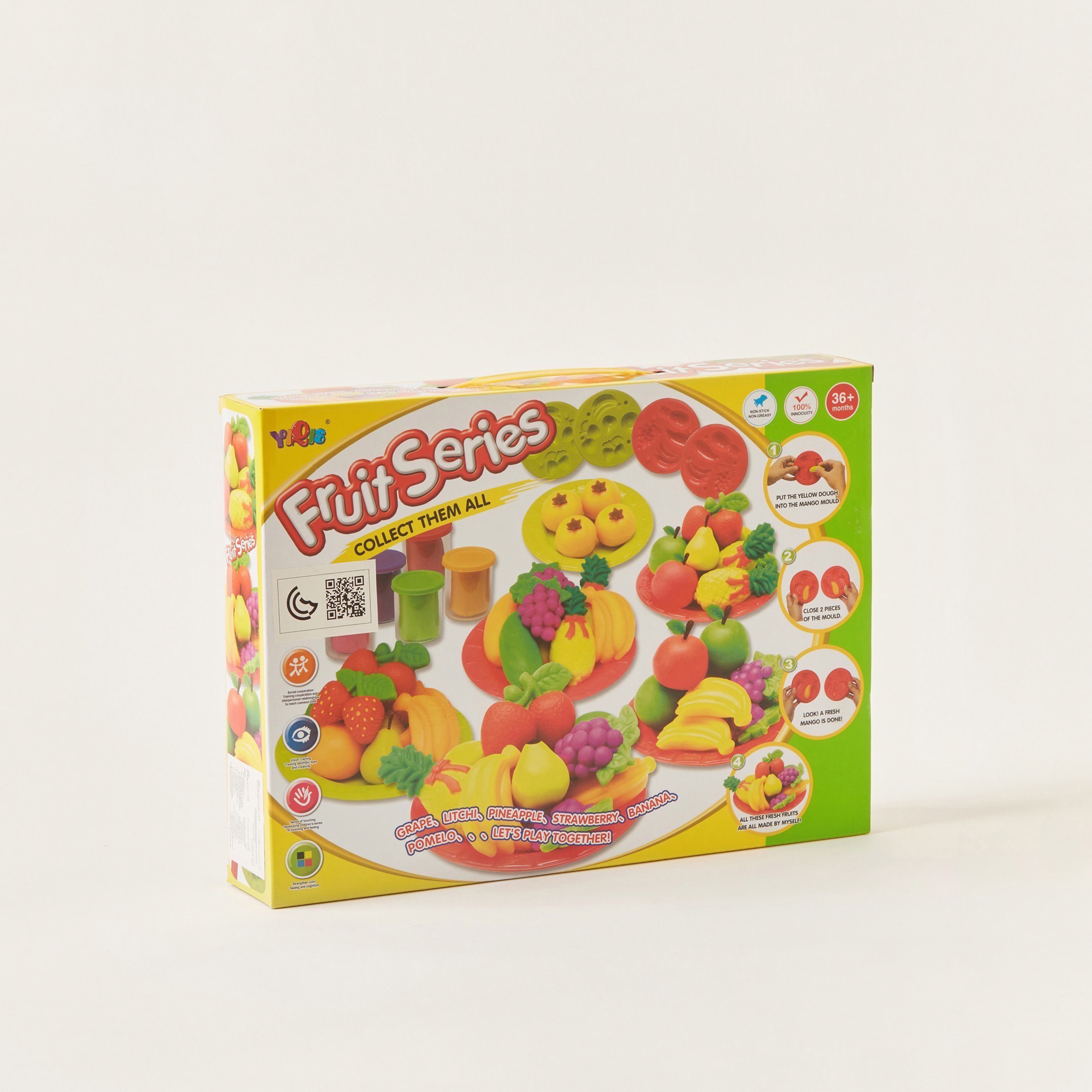 طقم عجين تشكيل ملوّن بتصميم سلسلة فواكه-toys-educational-doughtoys-image-5