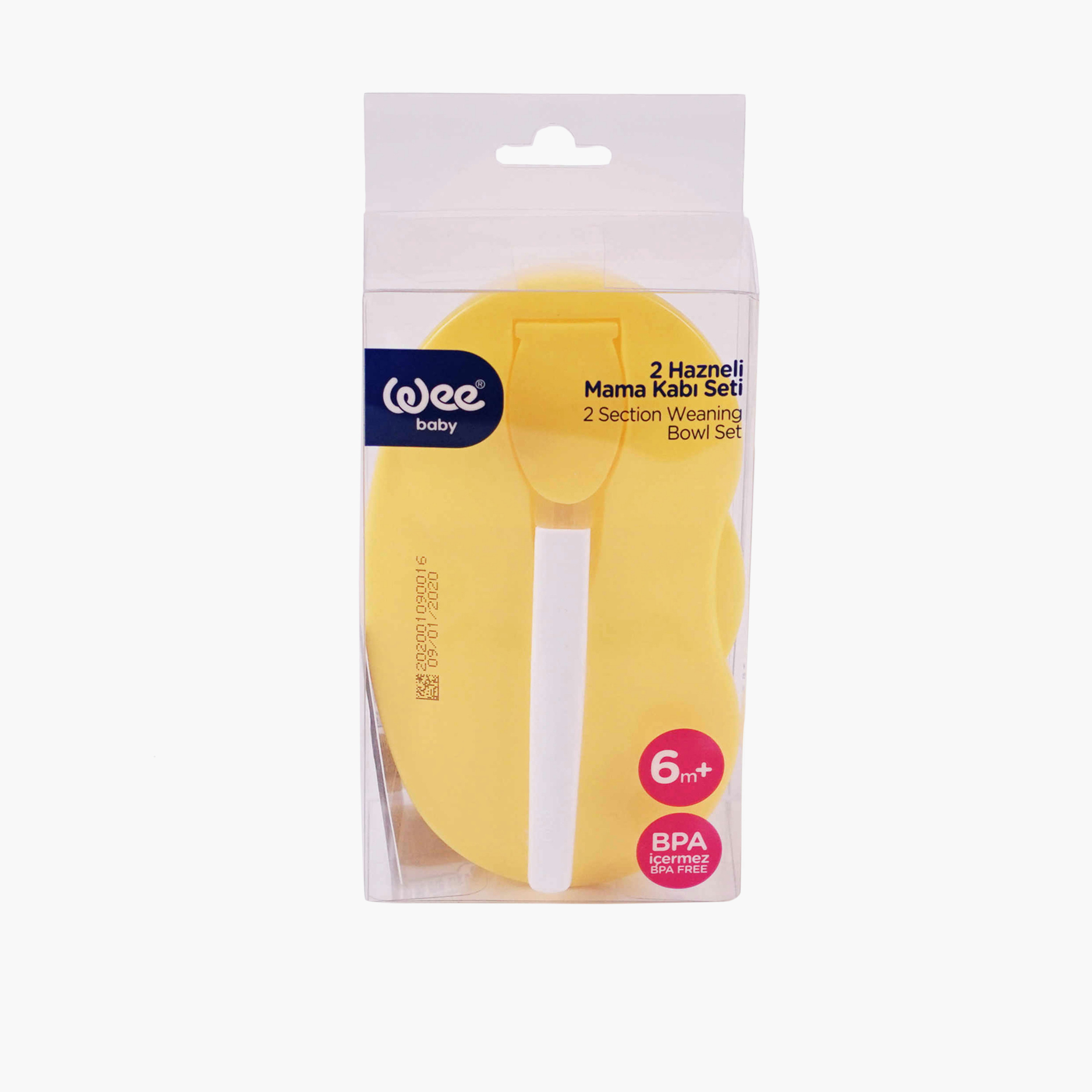 طقم وعاء إطعام قسمين من وي بيبي-baby-feeding-mealtimeessentials-image-1