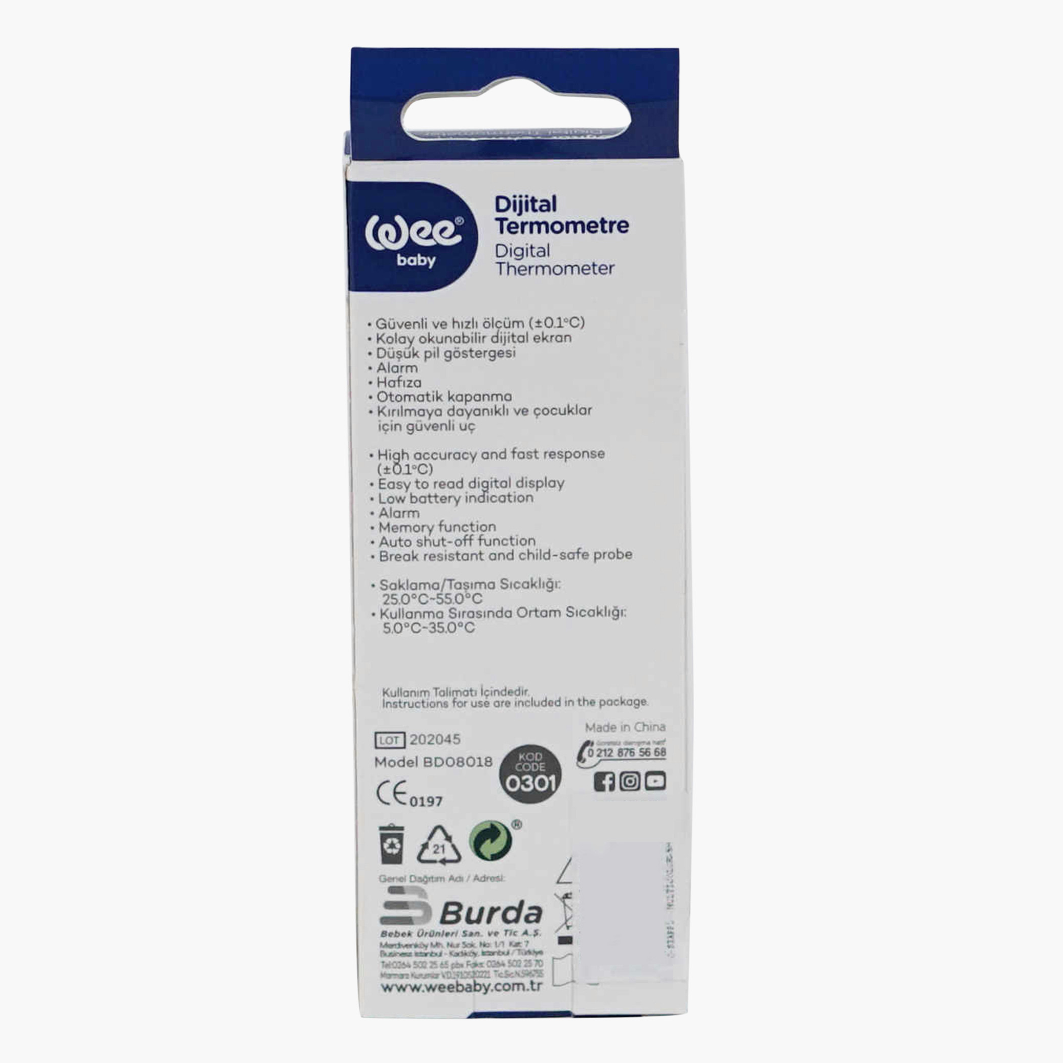 Wee Baby Digital Thermometer-baby-healthandsafety-thermometersandaspirators-image-4