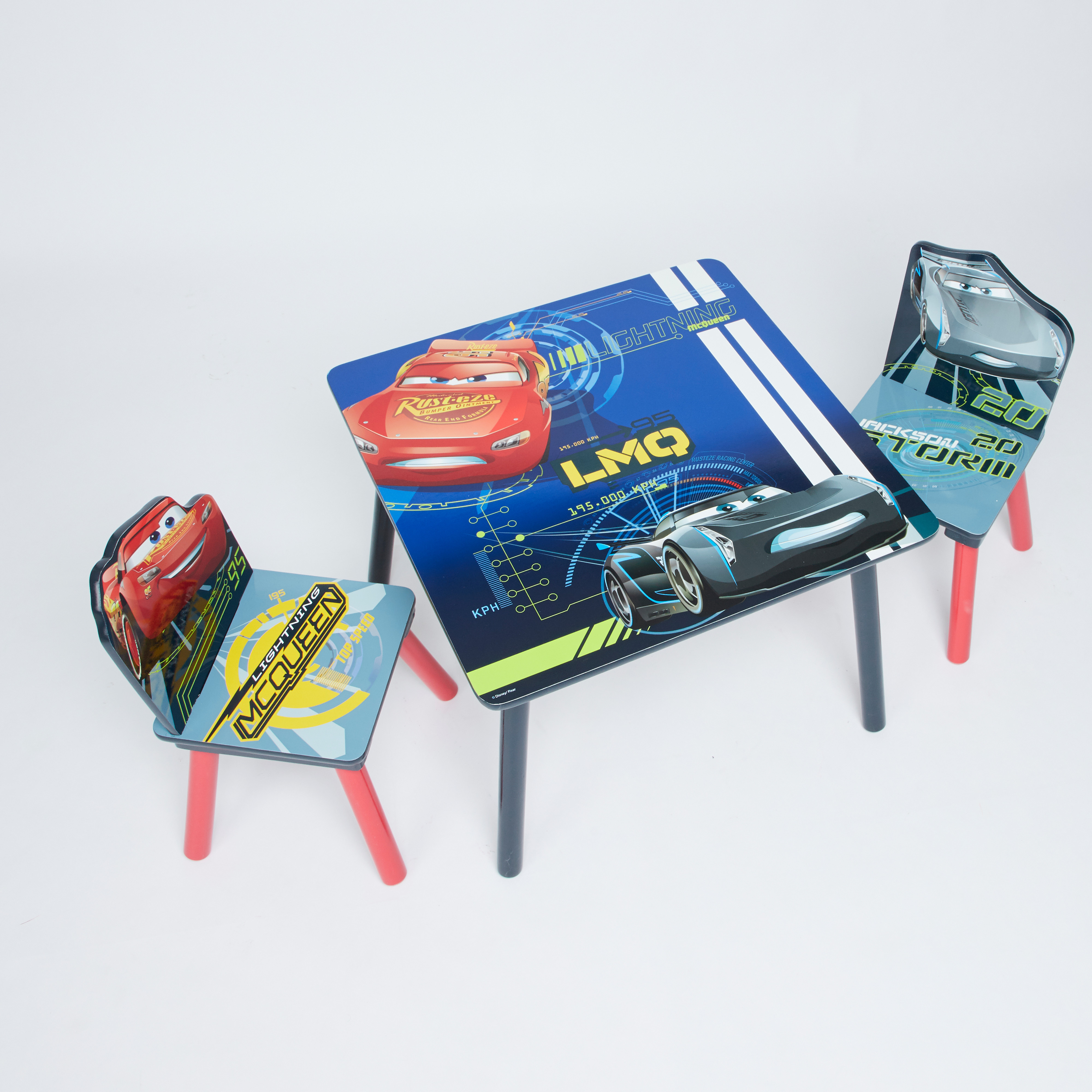 Disney cars table and hotsell chair set