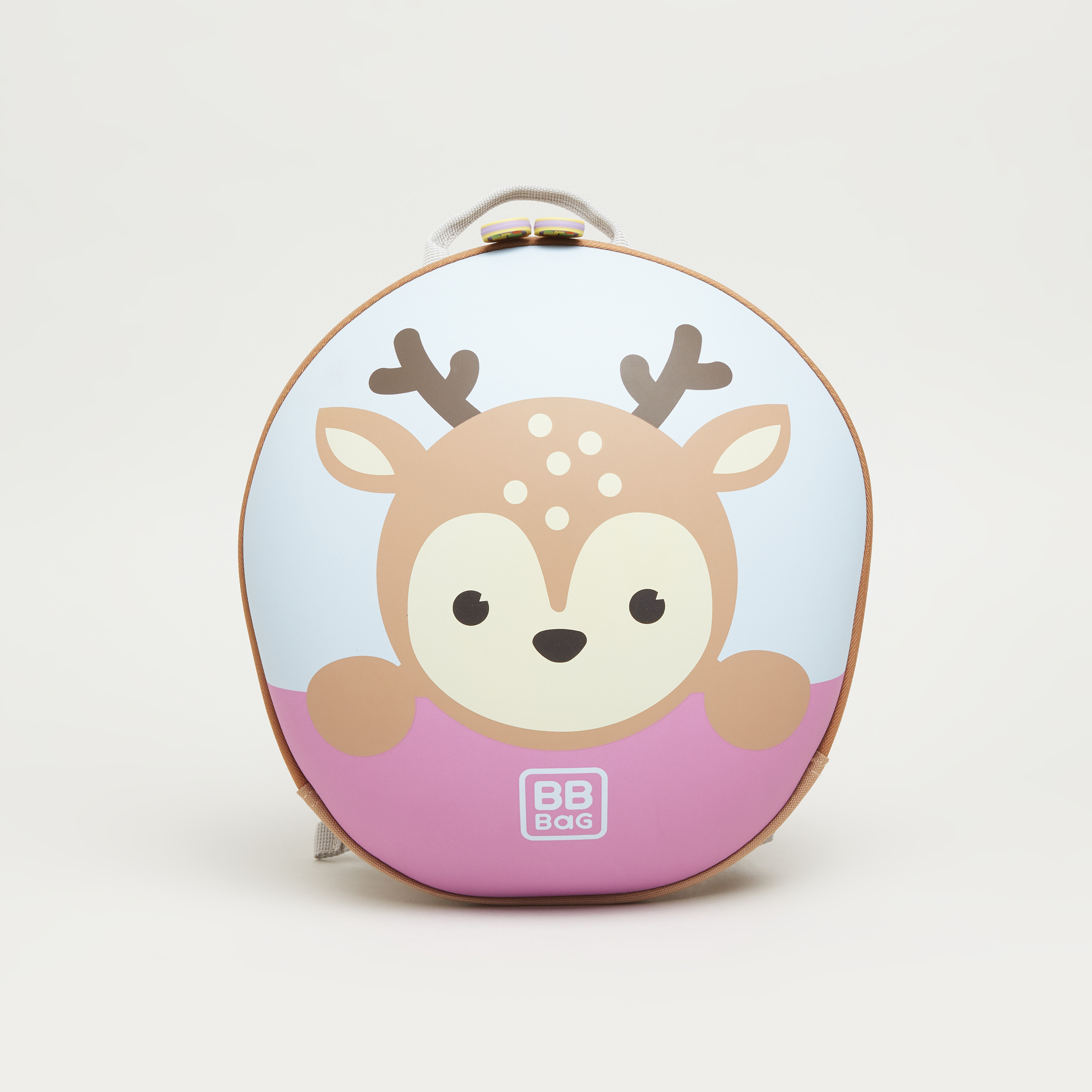 Deer Print Backpack with Adjustable Shoulder Straps - 30x17.5x31 cms-school-bagsandbackpacks-backpacks-image-1