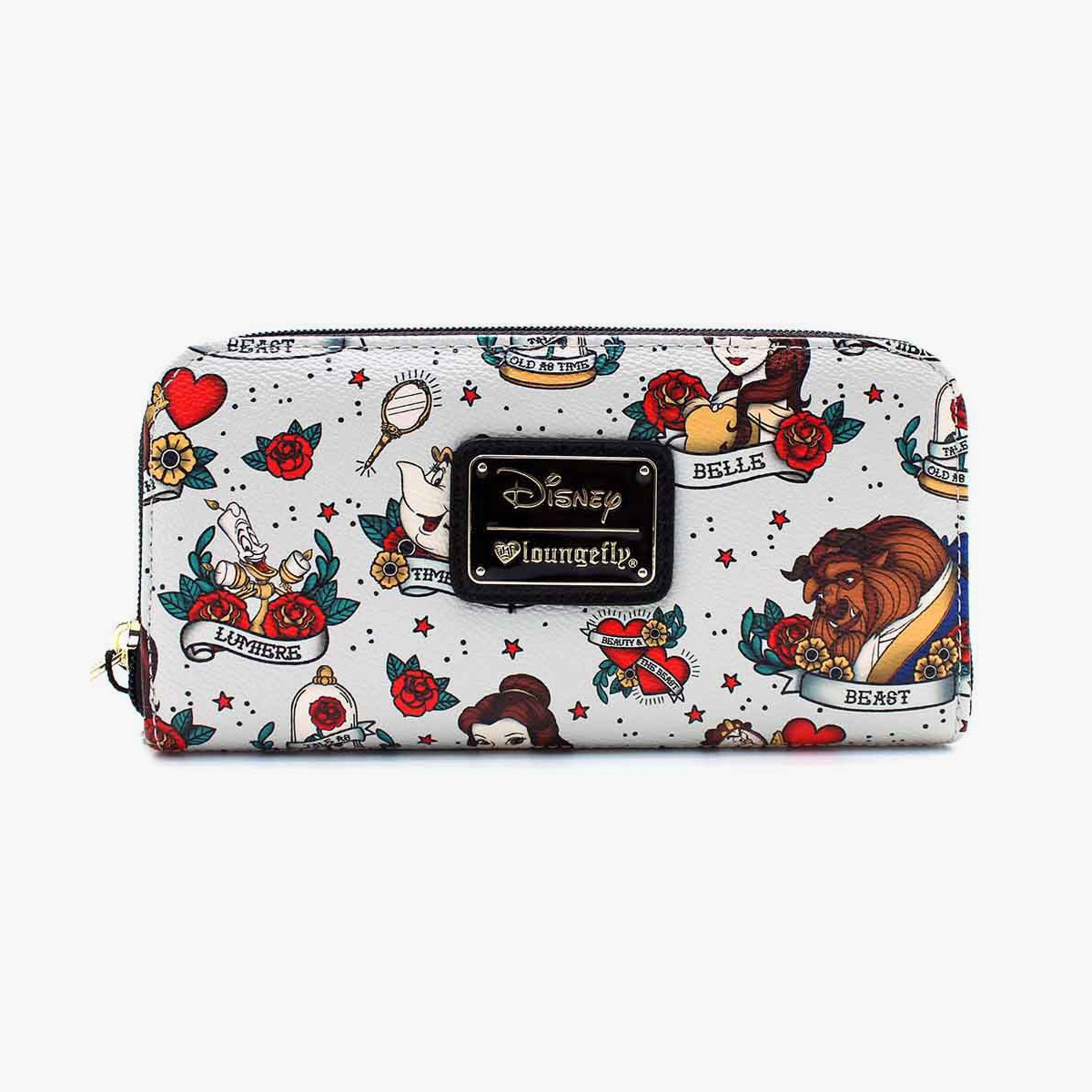 Loungefly beauty and the beast wallet best sale