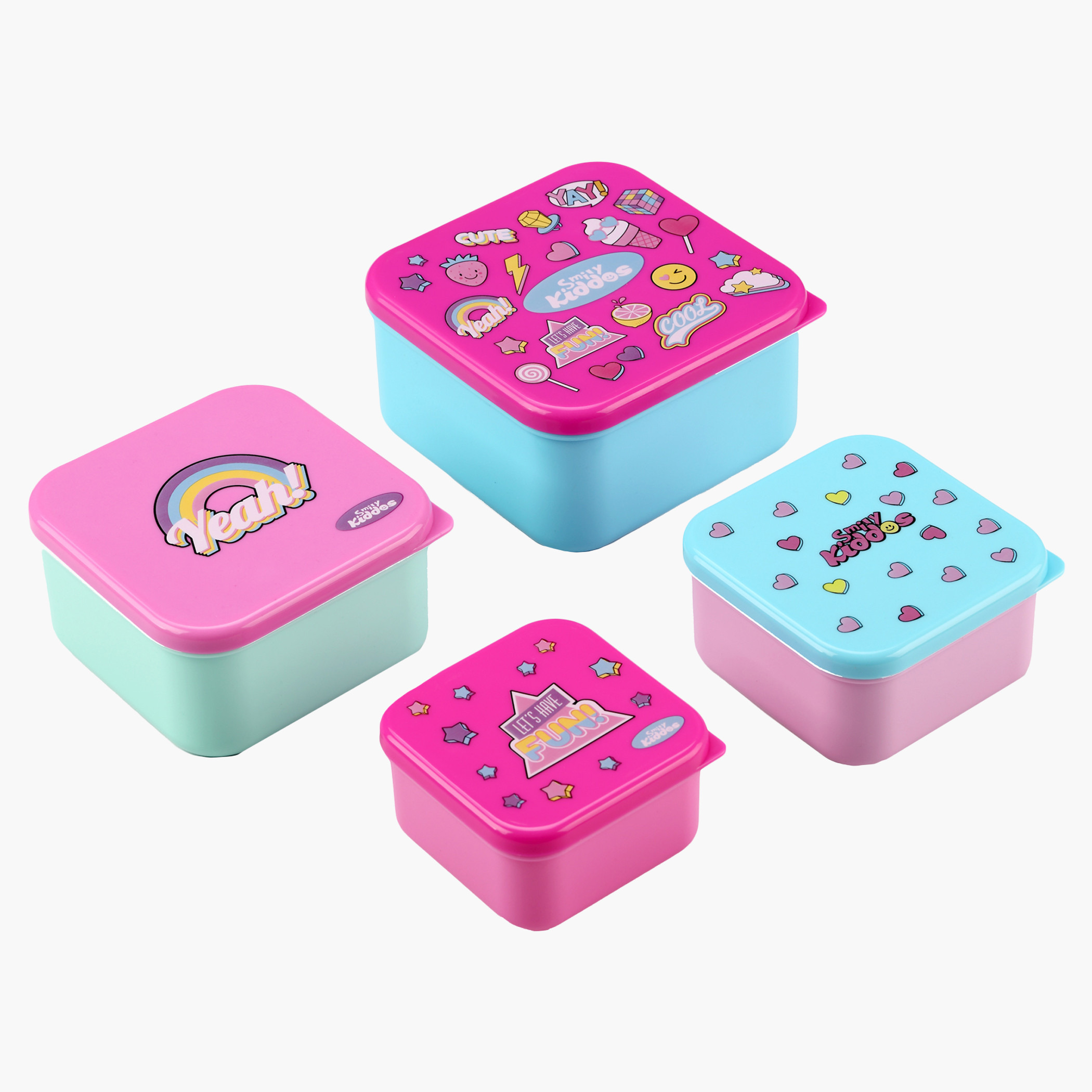 Smily Kiddos 4-Piece Printed Containers-school-lunchessentials-lunchboxes-image-3