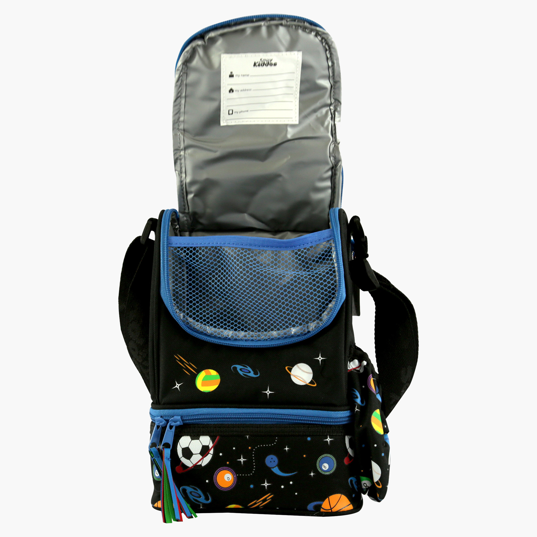Smily Kiddos Printed Lunch Bag with Side Pocket-school-lunchessentials-lunchbags-image-4