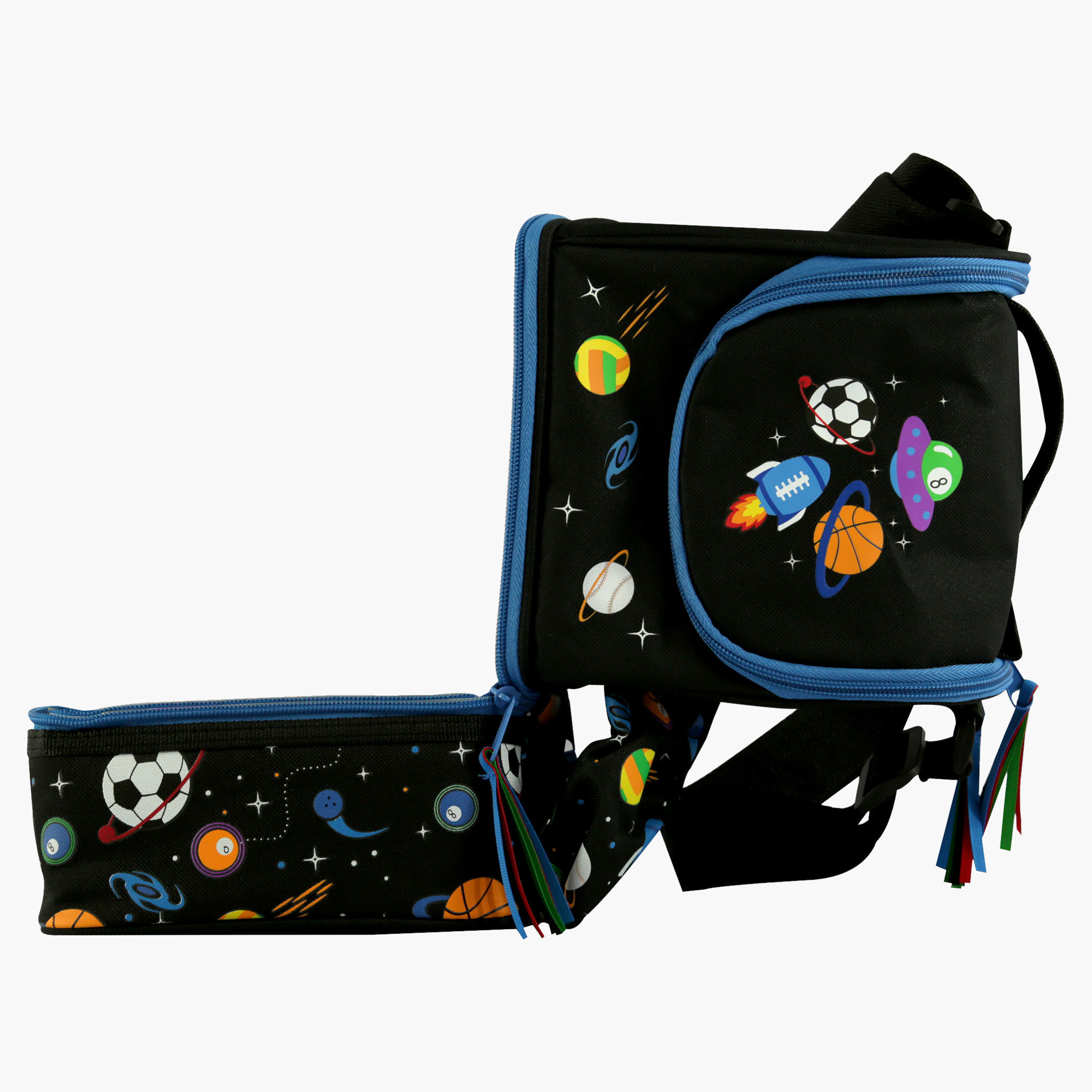 Smily Kiddos Printed Lunch Bag with Side Pocket-school-lunchessentials-lunchbags-image-2