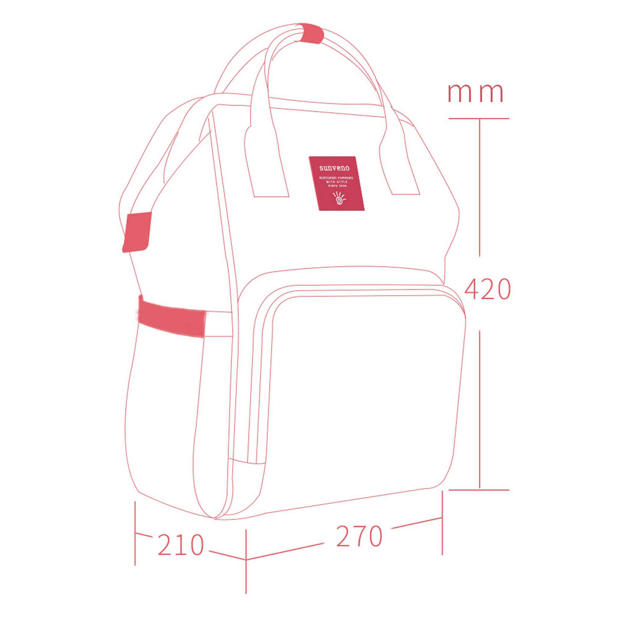 حقيبة ظهر للحفاضات مع سحّاب للإغلاق من صنفينو-baby-gear-diaperbags-image-8