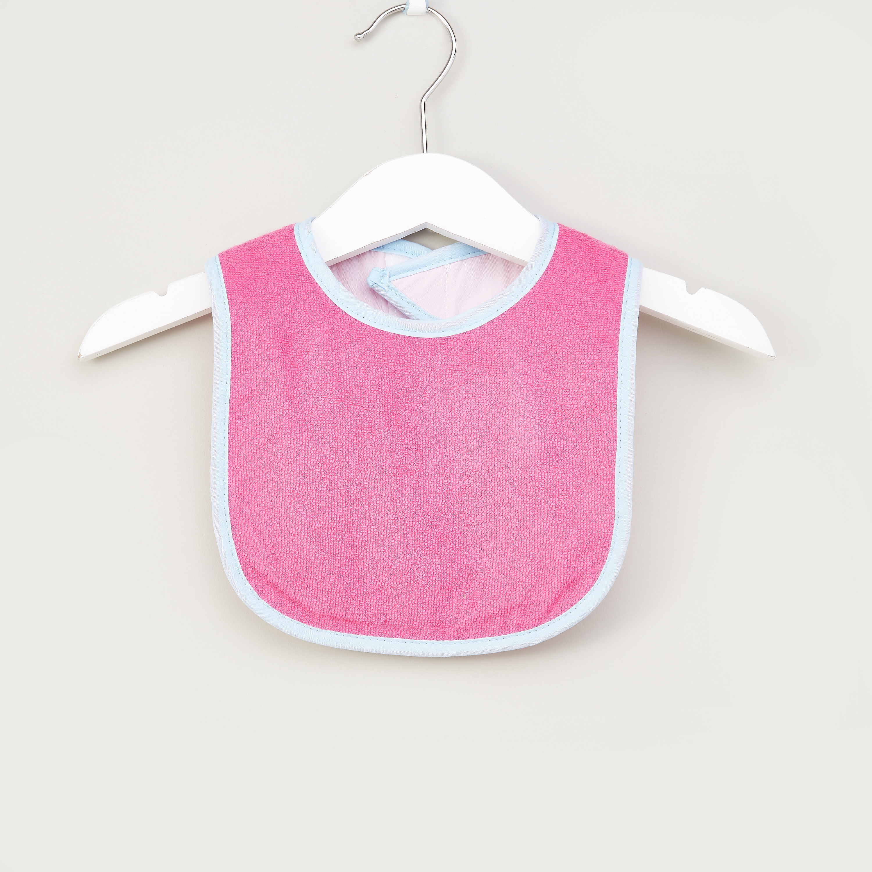 Luvable Friends Printed Bib with Hook and Loop Closure - Set of 5-baby-feeding-bibs-image-7