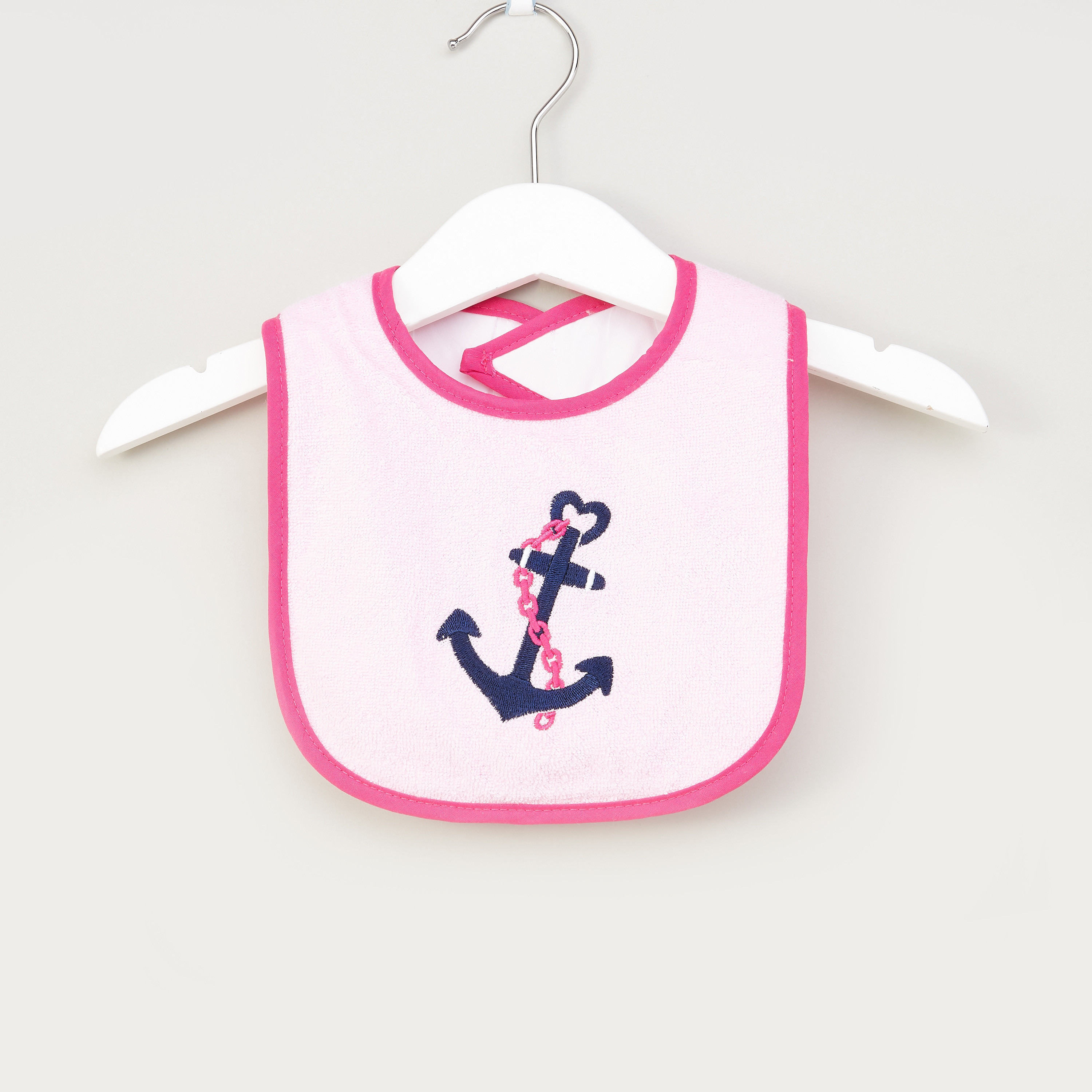 Luvable Friends Printed Bib with Hook and Loop Closure - Set of 5-baby-feeding-bibs-image-8