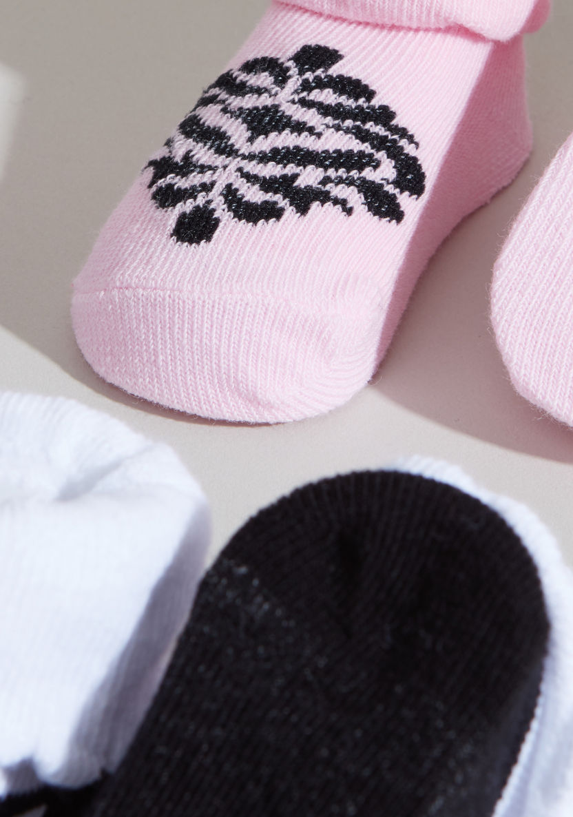 Hudson Baby Girl Socks - Set of 4-Socks-image-3