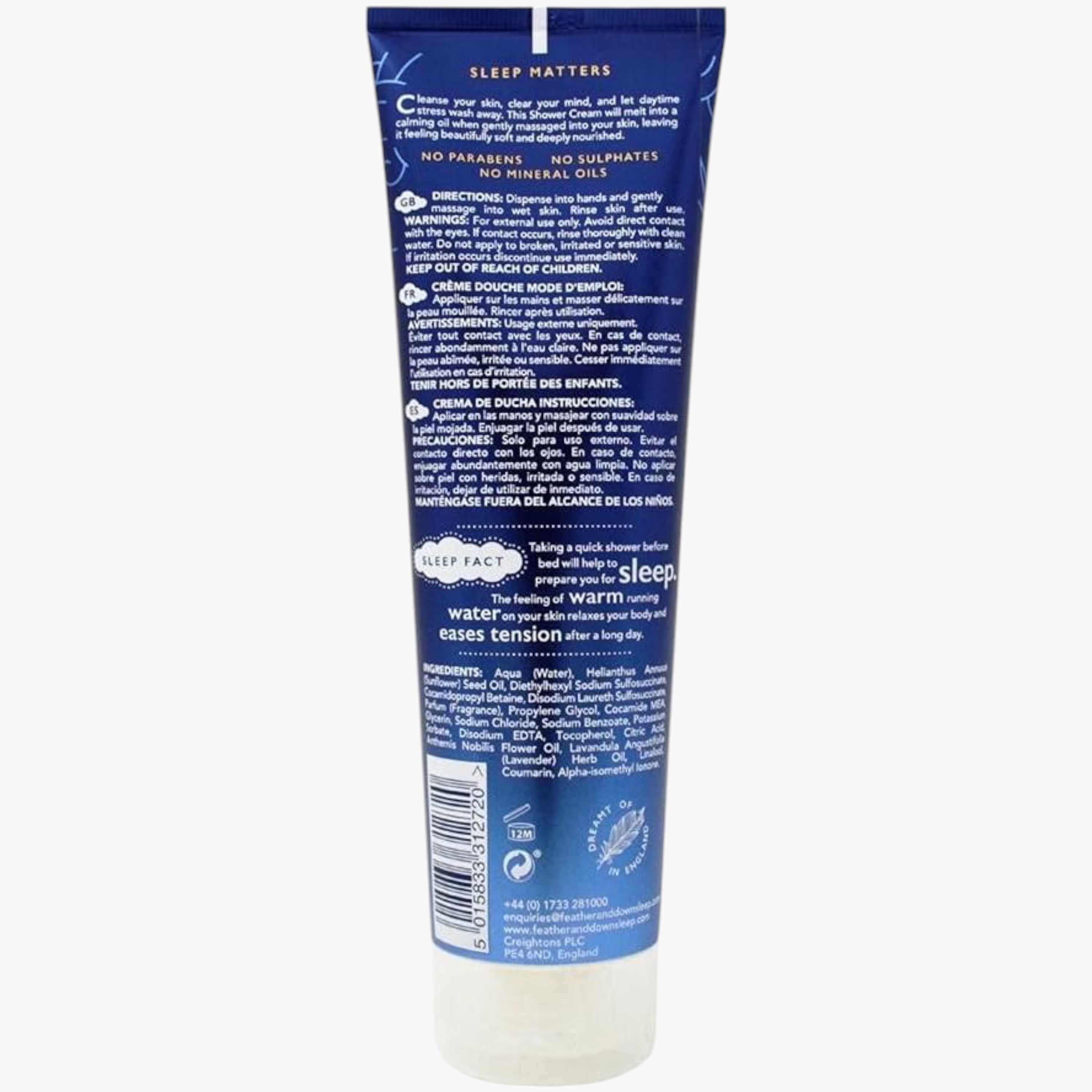 Feather & Down Sweet Dreams Melting Shower Cream - 250 ml-beautyandpersonalcare-bathandbody-bathandshower-bodywash-image-2