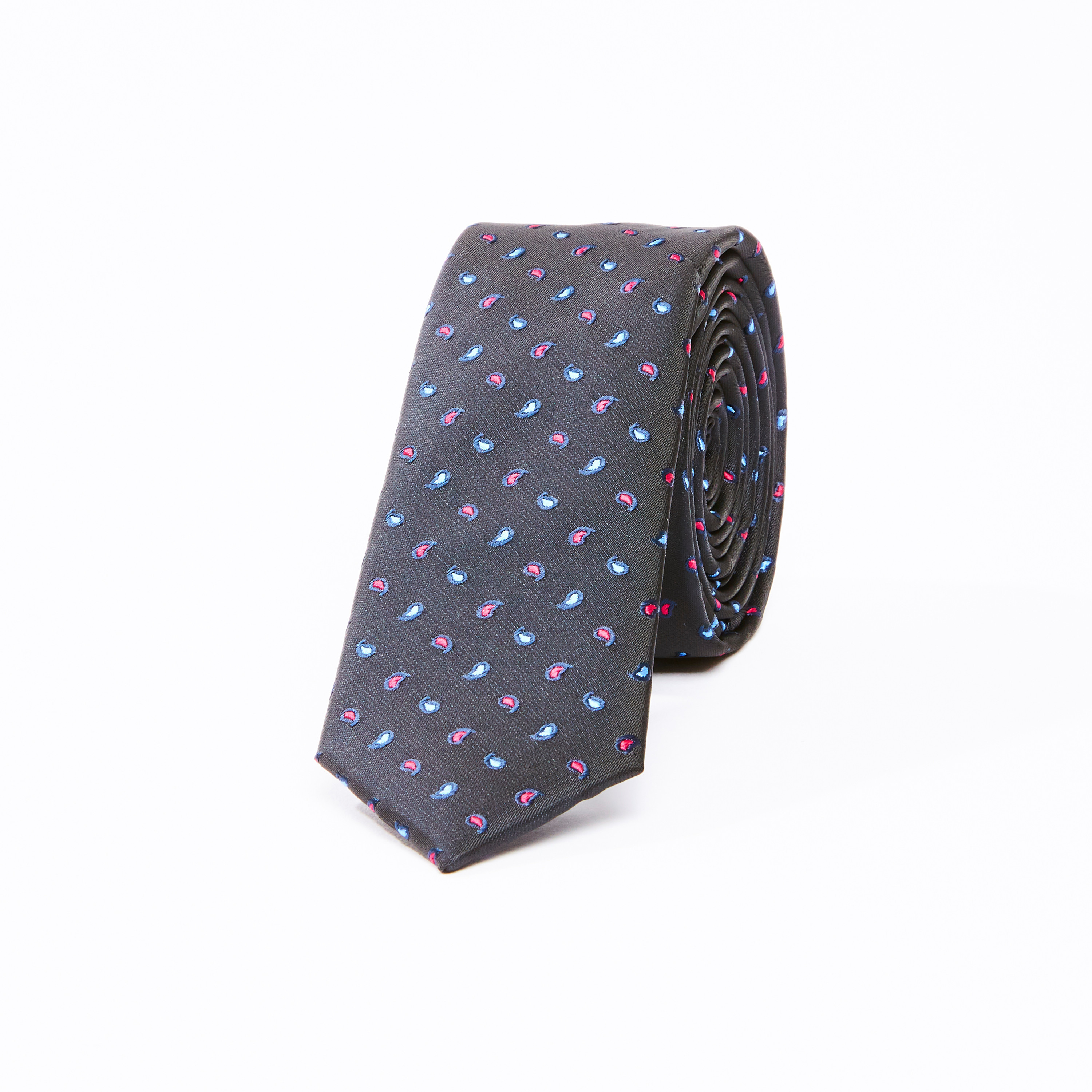 Textured Regular Necktie-men-tiesandcufflinks-pocketsquares-image-1