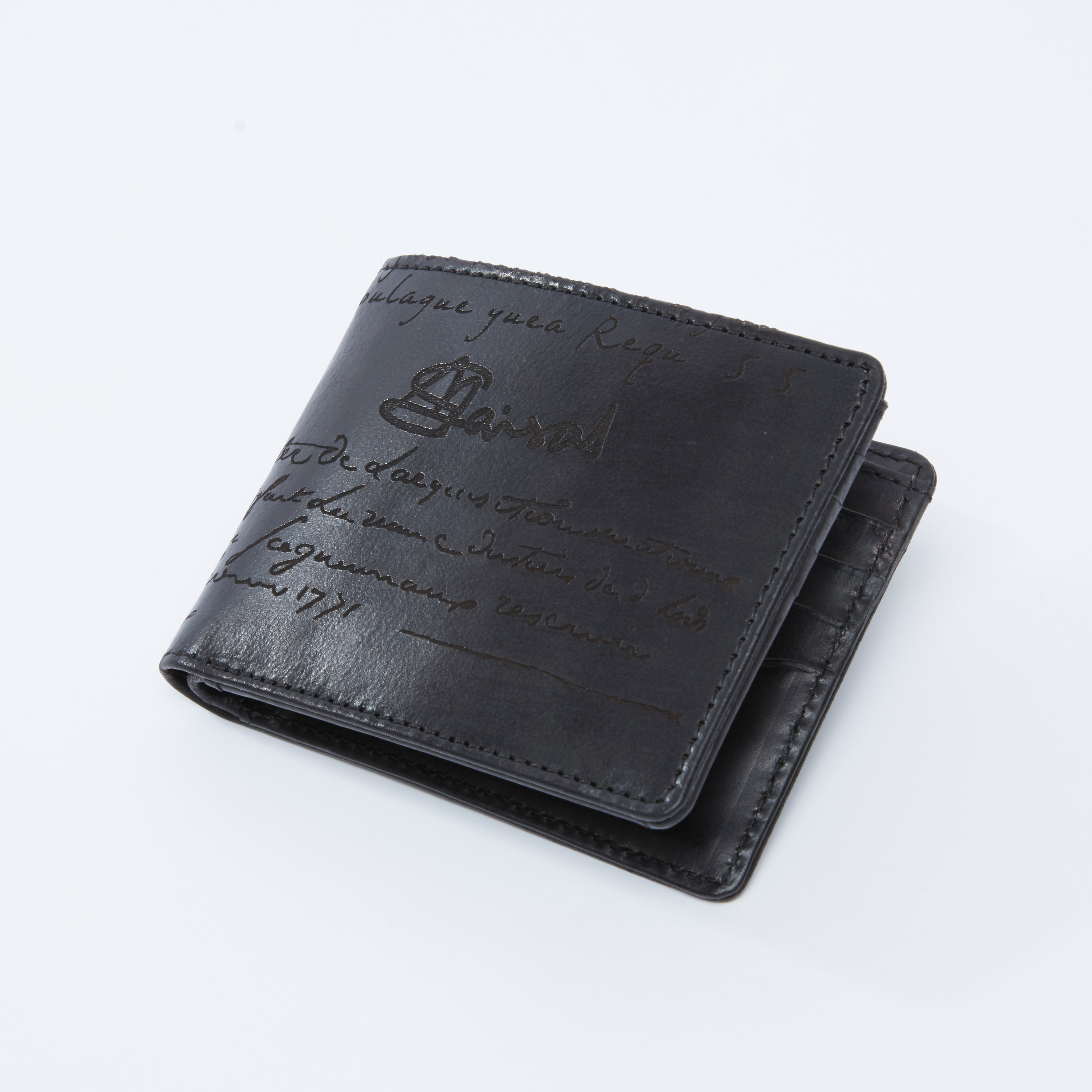 Textured Bifold Wallet with Multiple Cardholders-men-beltsandwallets-wallets-image-2