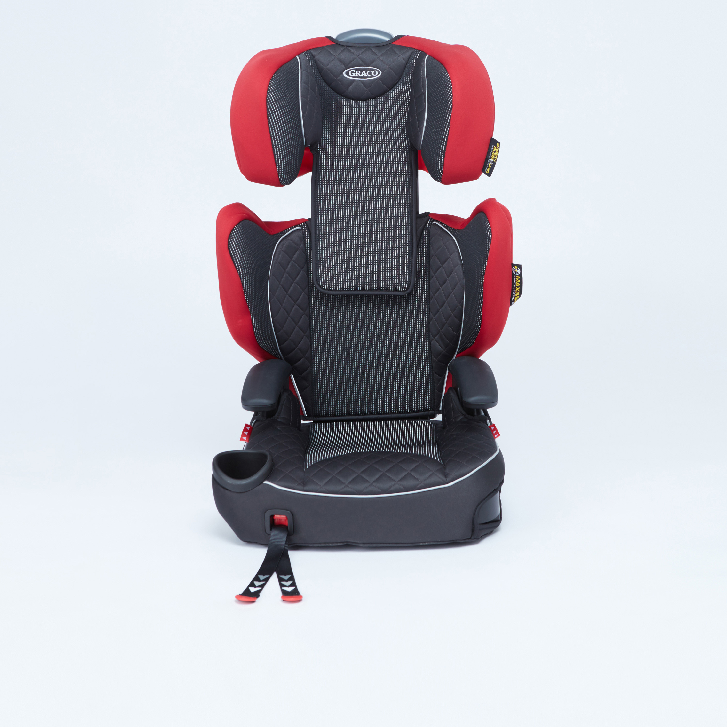 High back car store seat