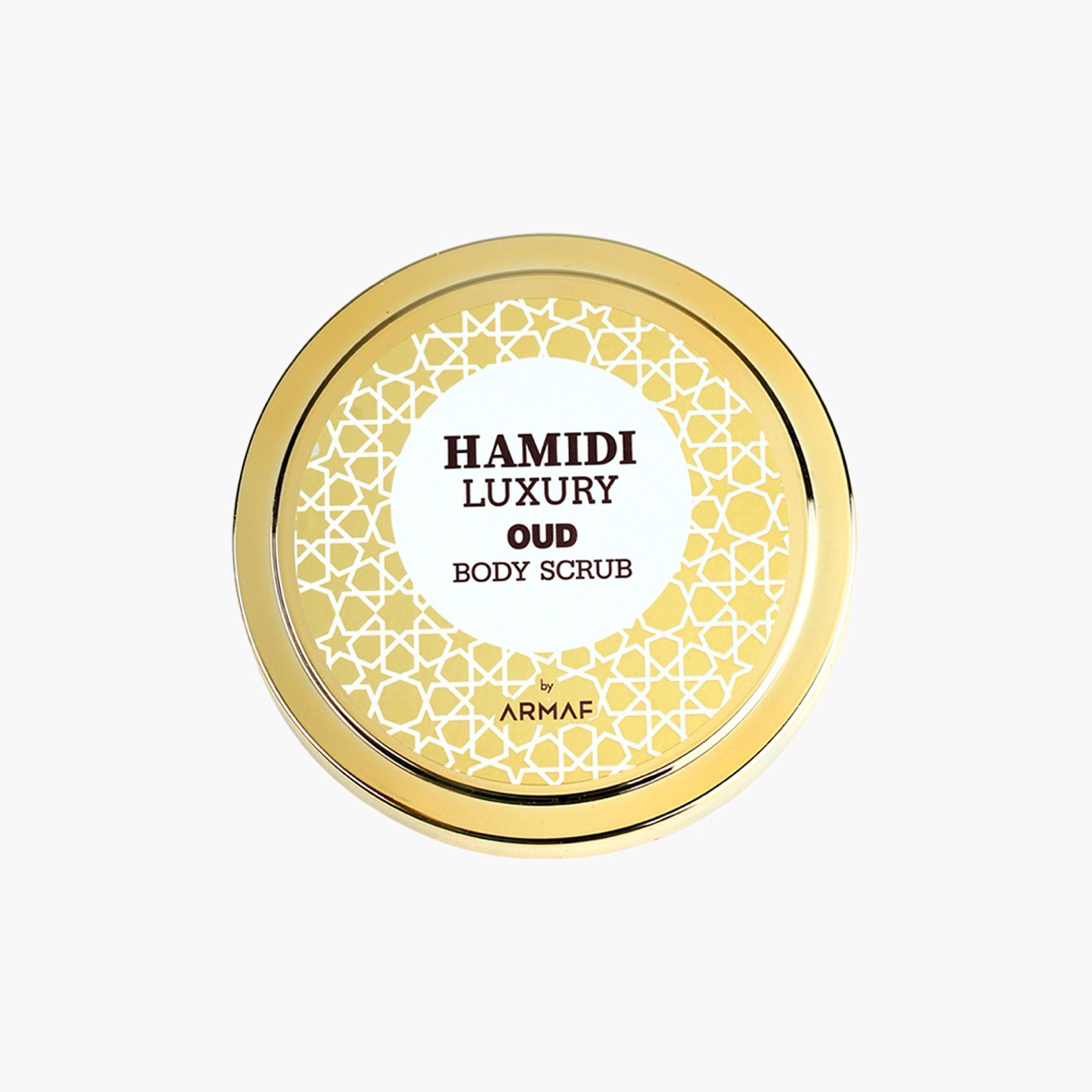 Hamidi Luxury Oud Body Scrub - 250 ml-beautyandpersonalcare-bathandbody-bathandshower-scrubs-image-1