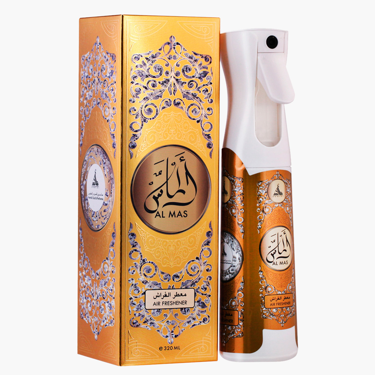 Hamidi Luxury Al Mas Air Freshener - 320 ml-household-homefragrance-homesprays-image-1