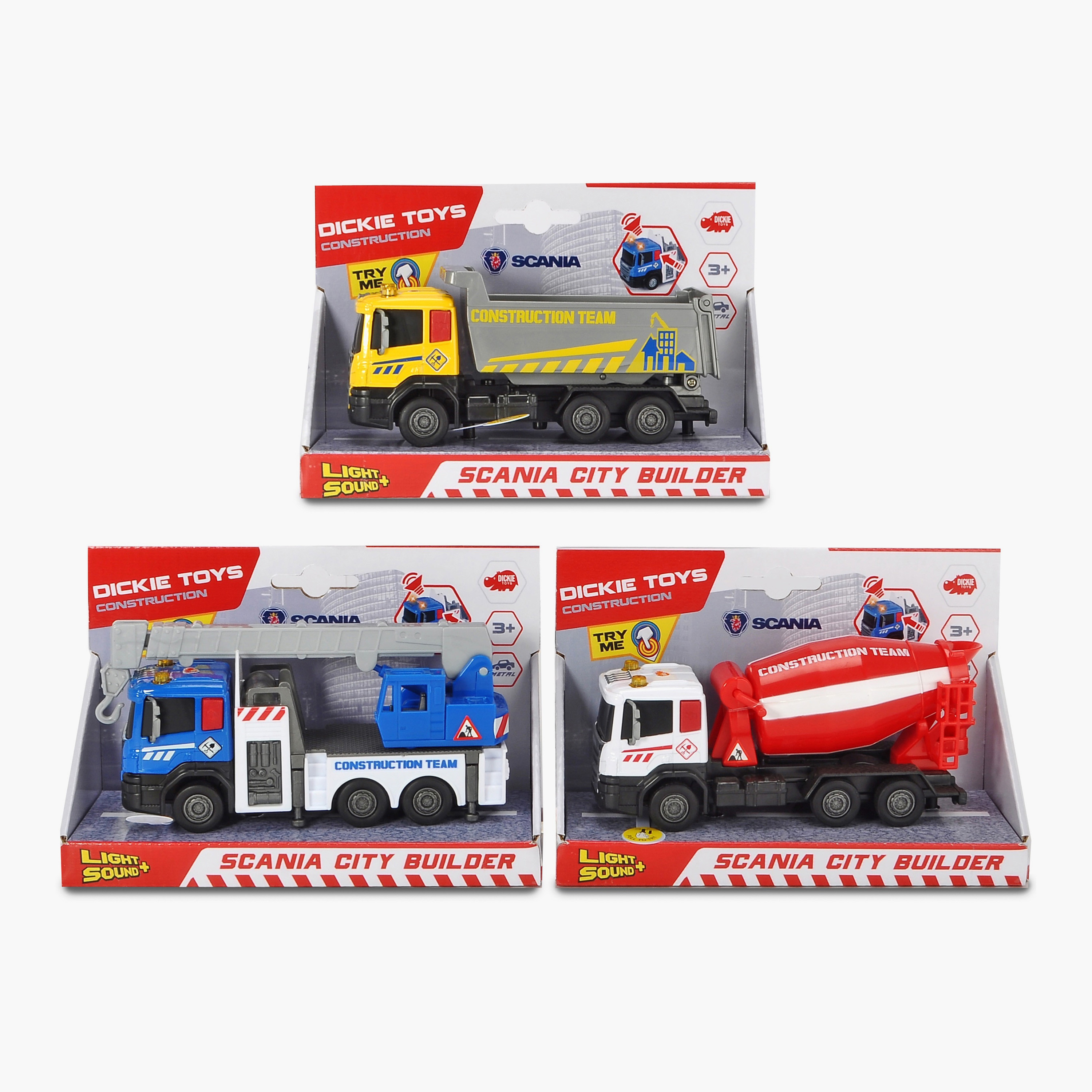 لعبة شاحنة مدينة البناء مع أضواء وأصوات من ديكي تويز-toys-playvehicles-utilityvehicles-image-2