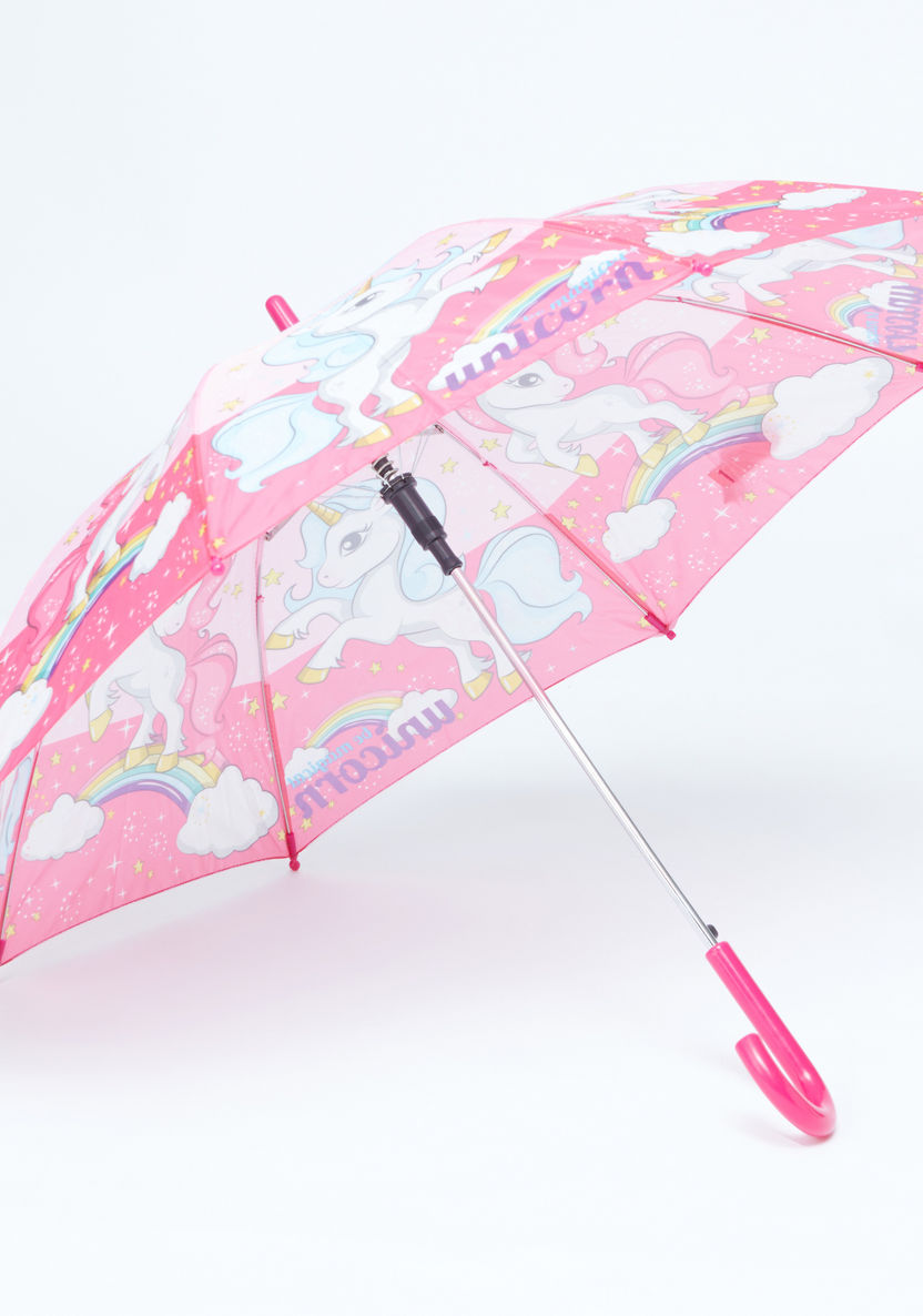 Unicorn Printed Umbrella - 46cms-Novelties and Collectibles-image-1