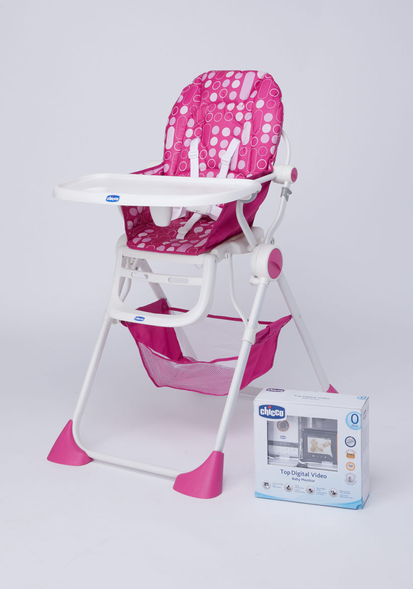 Chicco Baby Monitor with Free  Highchair-Baby Monitors-image-0