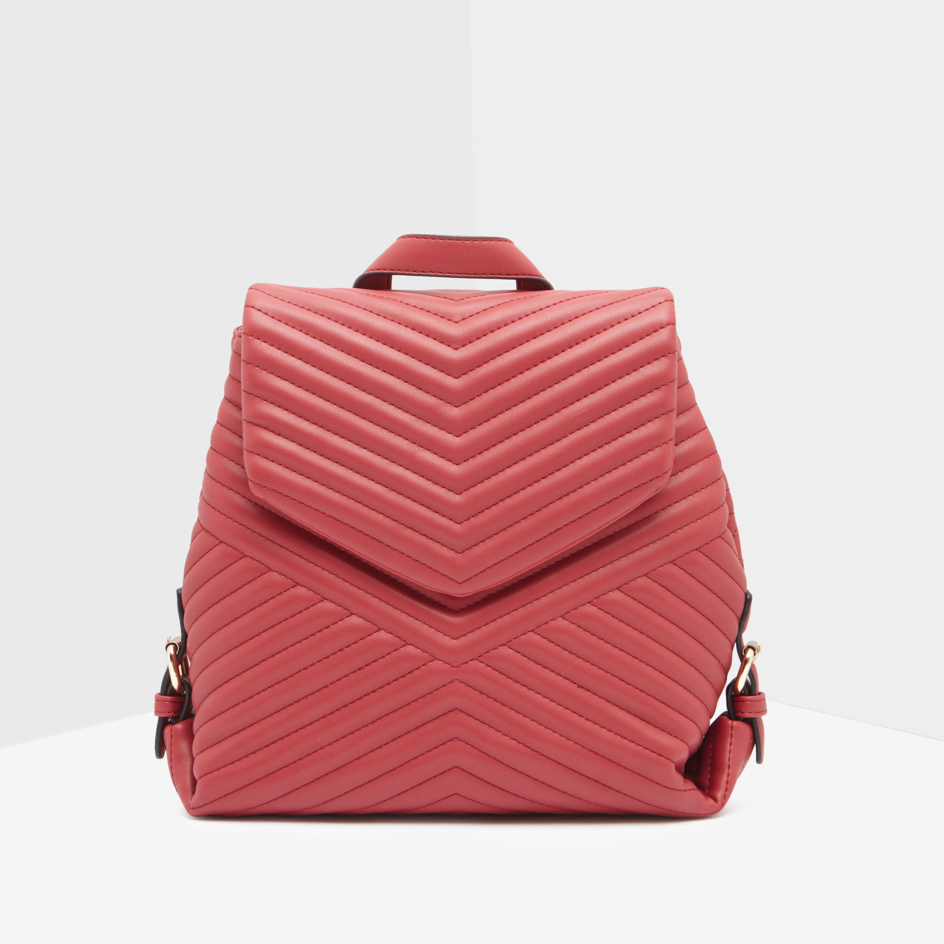 Celeste Quilted Backpack with Flap Closure-women-bagsandwallets-backpacks-image-1