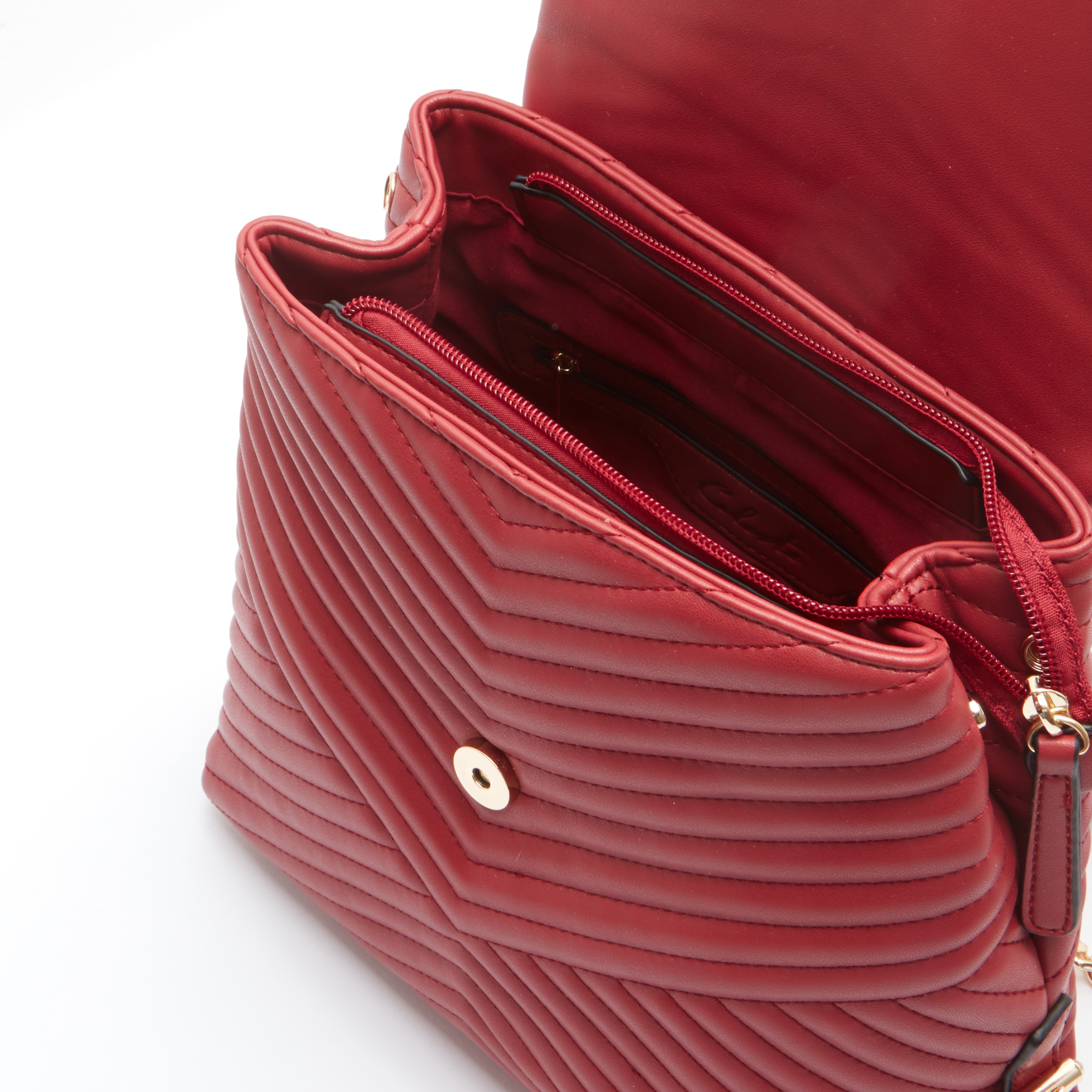 Celeste Quilted Backpack with Flap Closure-women-bagsandwallets-backpacks-image-5