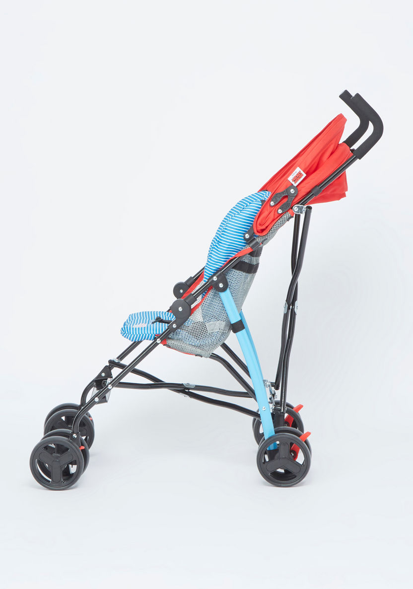 Disney Mickey Red and Blue Foldable Baby Buggy (Upto 3 years)-Buggies-image-1