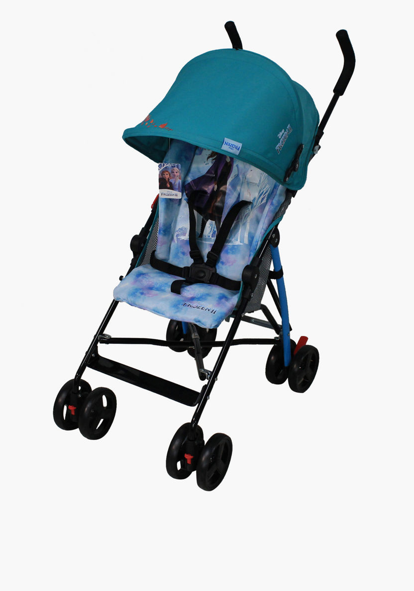 Disney Frozen Pink Printed Foldable Baby Stroller (Upto 3 years)-Buggies-image-1