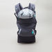 Infantino Cuddle Up Grey Ergonomic Hoodie Carrier with Removable Hood (Upto 18 kgs)-Baby Carriers-thumbnail-1