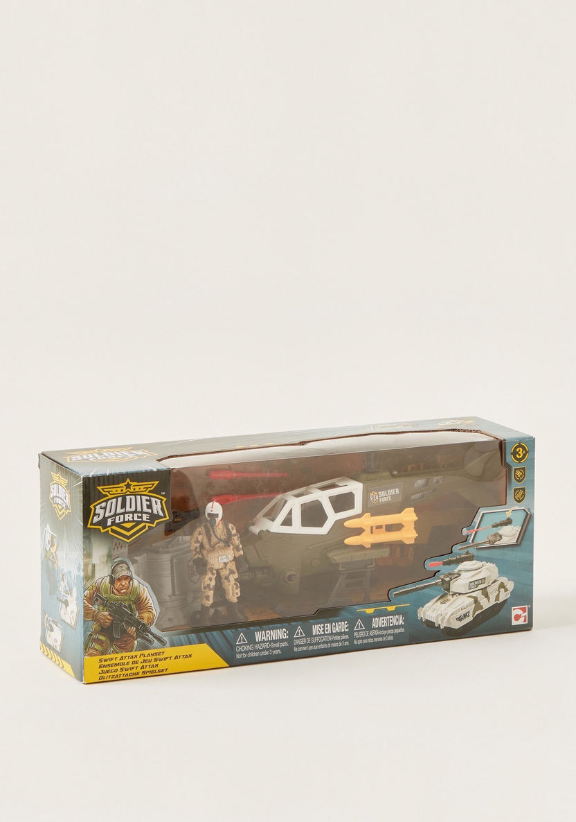 Soldier Force Swift Attax Play Set-Action Figures and Playsets-image-3