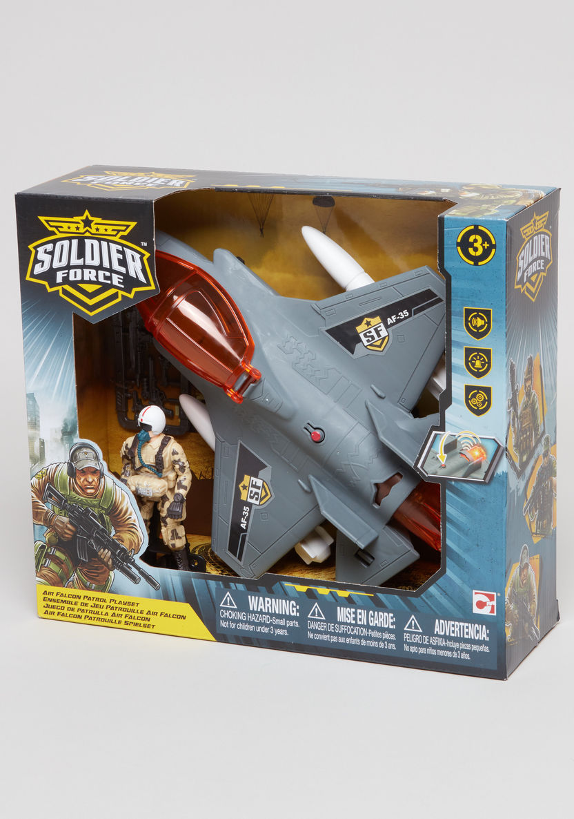 Soldier Force Air Falcon Patrol Play Set-Action Figures and Playsets-image-0