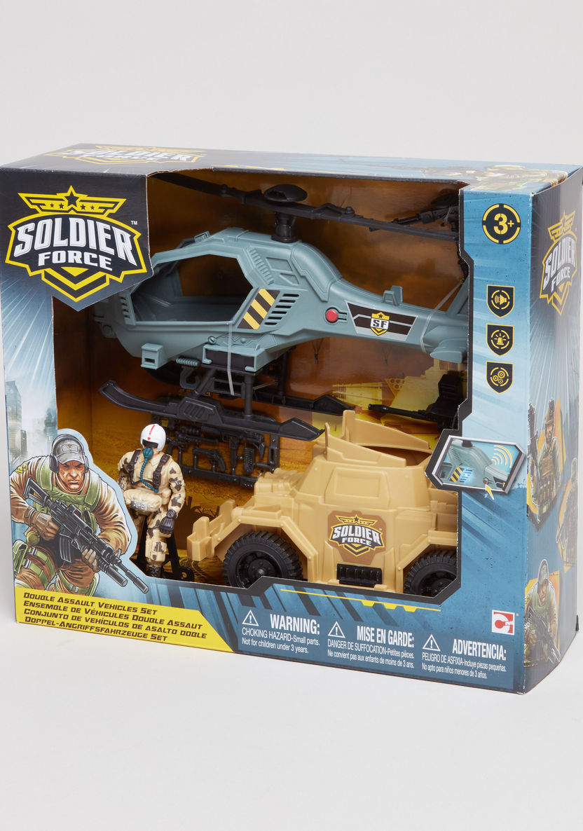 Soldier Force Double Assault Vehicles Set-Gifts-image-0