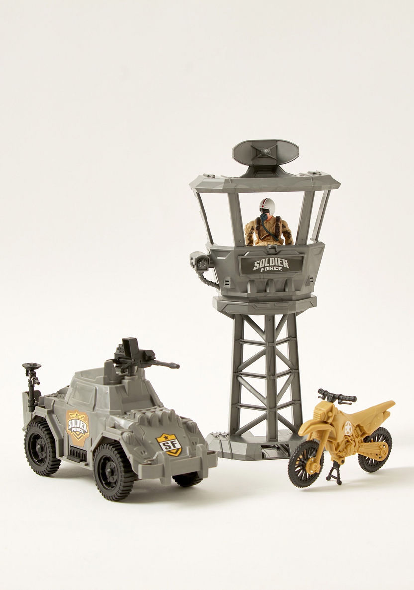 Soldier Force Defence Outpost Playset-Action Figures and Playsets-image-4