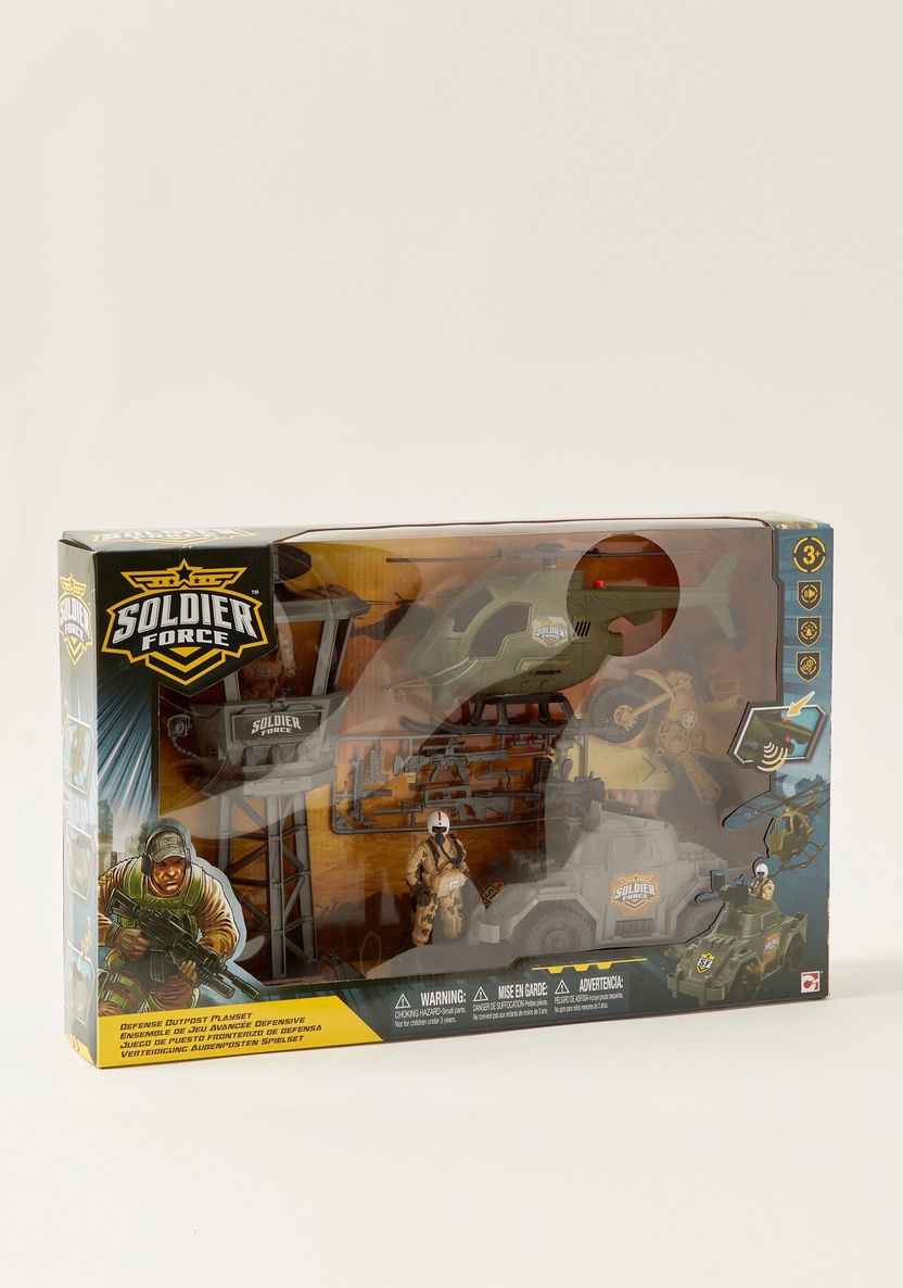 Soldier Force Defence Outpost Playset-Action Figures and Playsets-image-5