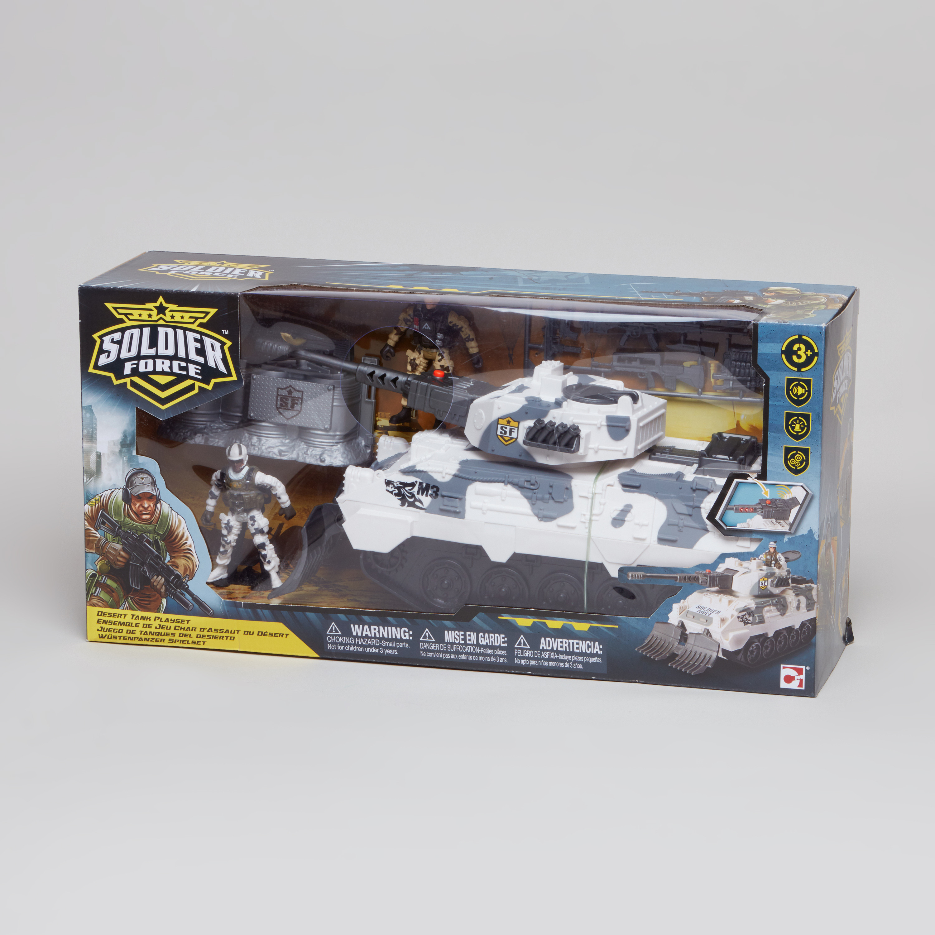 مجموعة لعب دبابات ديزيرت تانك من سولدير فورس-toys-actionfigures-image-1