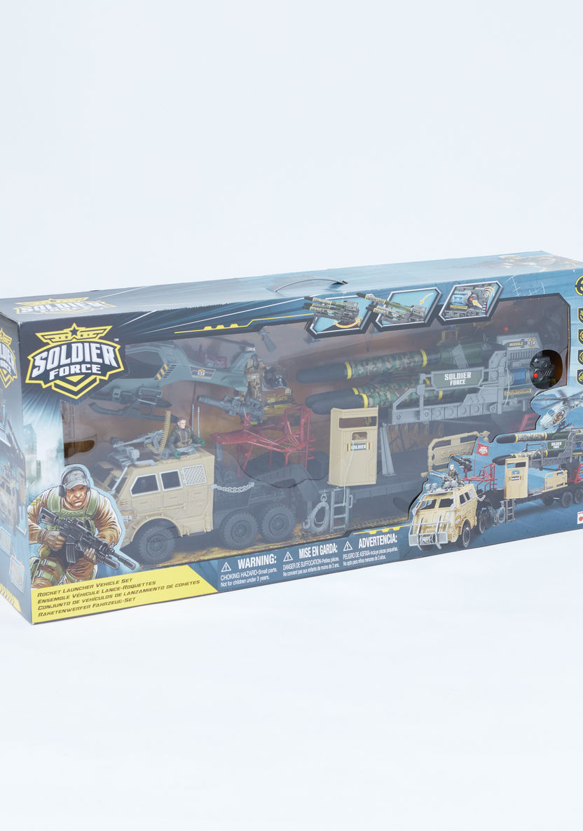 Soldier Force Rocket Launcher Vehicle Set-Action Figures and Playsets-image-5