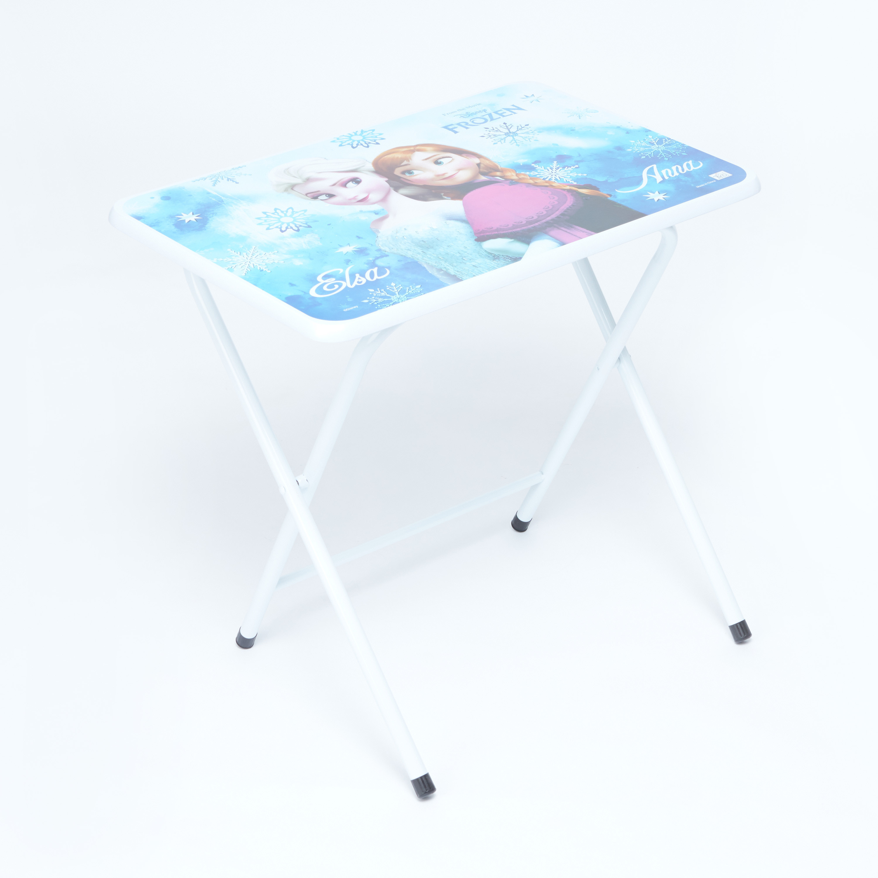 Disney frozen folding table best sale and chairs