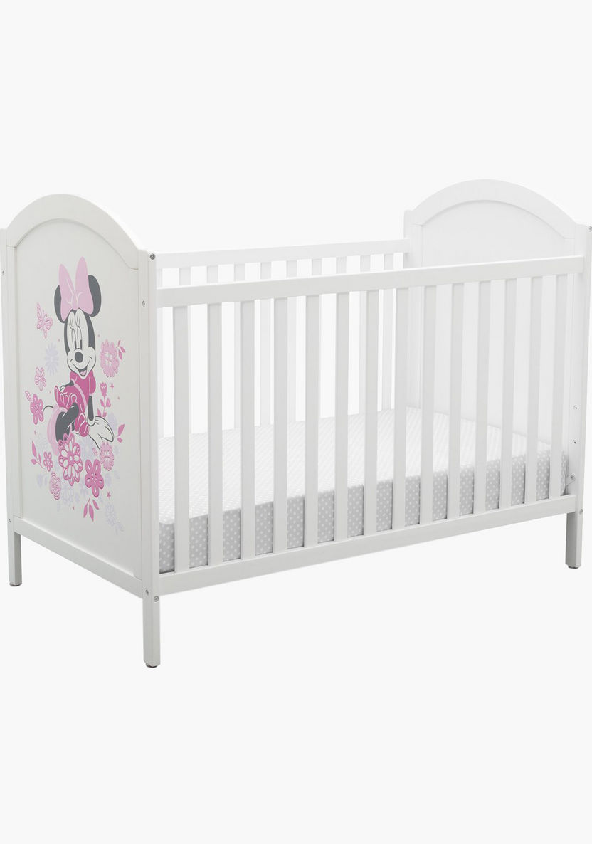 Disney Minnie Mouse 3-in-1 Convertible Baby Crib - Pink-Baby Cribs-image-1