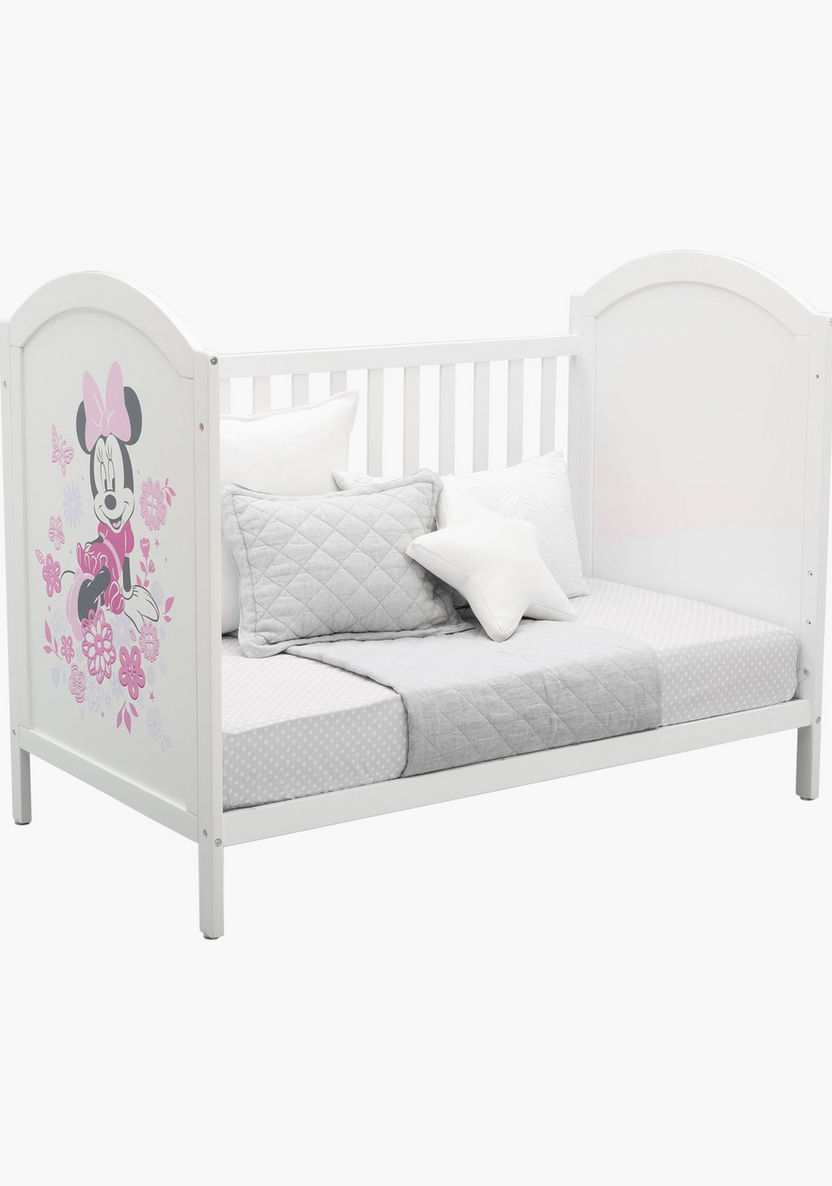Disney Minnie Mouse 3-in-1 Convertible Baby Crib - Pink-Baby Cribs-image-2
