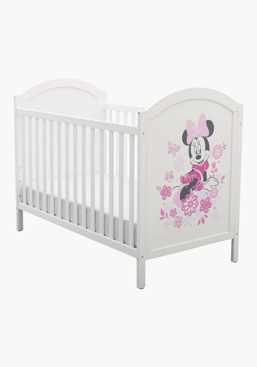Disney Minnie Mouse 3-in-1 Convertible Baby Crib - Pink-Baby Cribs-image-3
