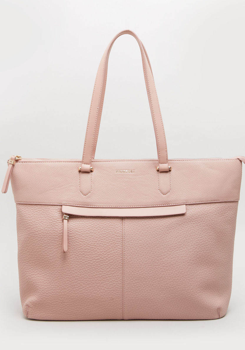 Fiorelli Textured Chelsea Tote Bag with Top Handles-Handbags-image-0