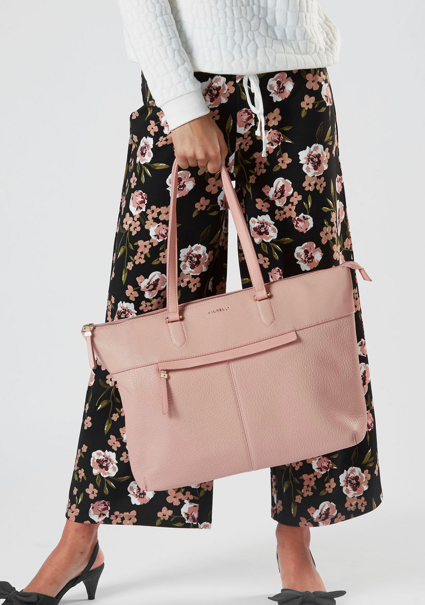 Fiorelli Textured Chelsea Tote Bag with Top Handles-Handbags-image-1