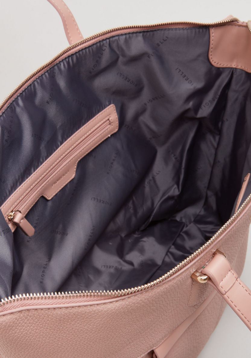 Fiorelli Textured Chelsea Tote Bag with Top Handles-Handbags-image-4