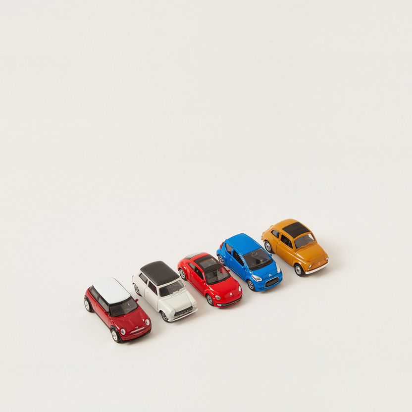 Welly 5-Piece Car Toy Set-Scooters and Vehicles-image-0