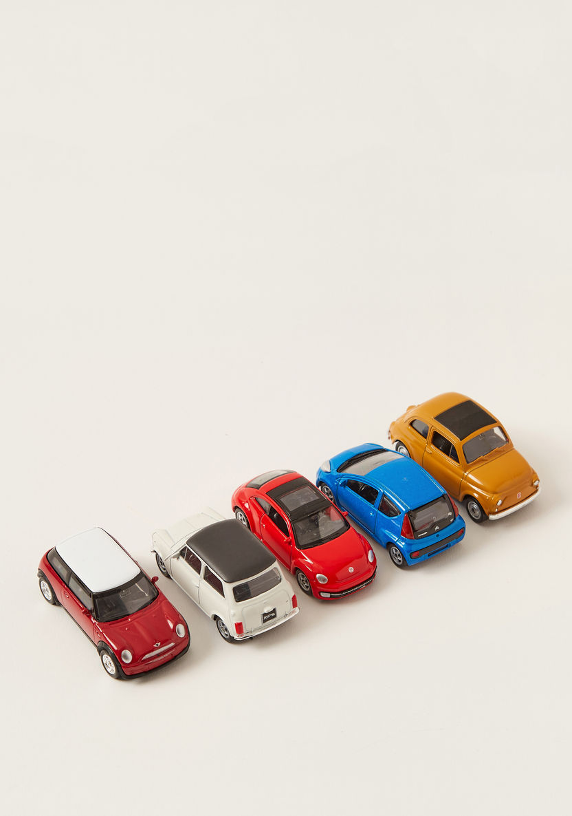 Welly 5-Piece Car Toy Set-Scooters and Vehicles-image-1