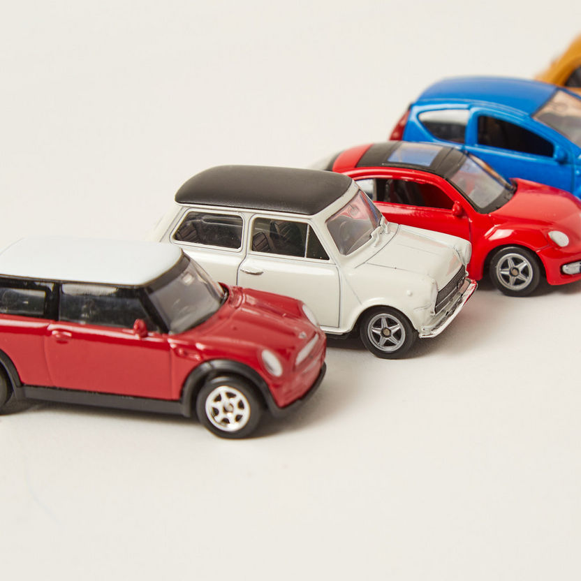 Welly 5-Piece Car Toy Set-Scooters and Vehicles-image-2