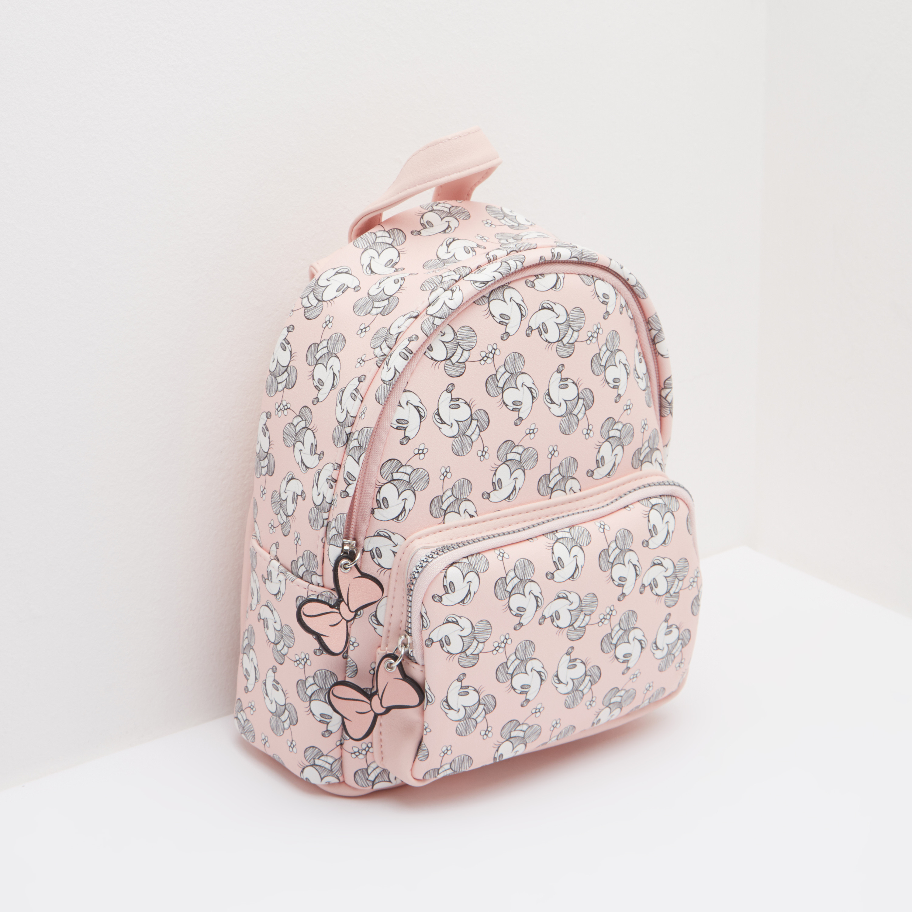 Mickey Mouse Printed Backpack with Zip Around Closure-school-bagsandbackpacks-backpacks-image-6