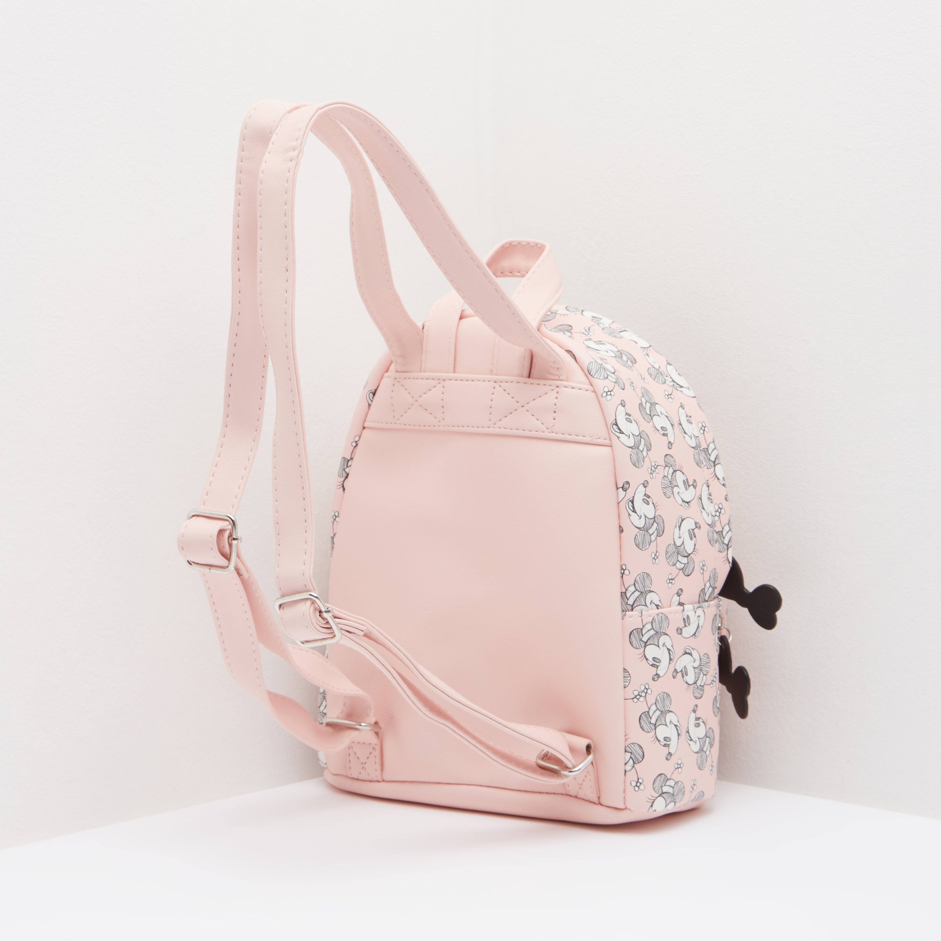 Mickey Mouse Printed Backpack with Zip Around Closure-school-bagsandbackpacks-backpacks-image-7